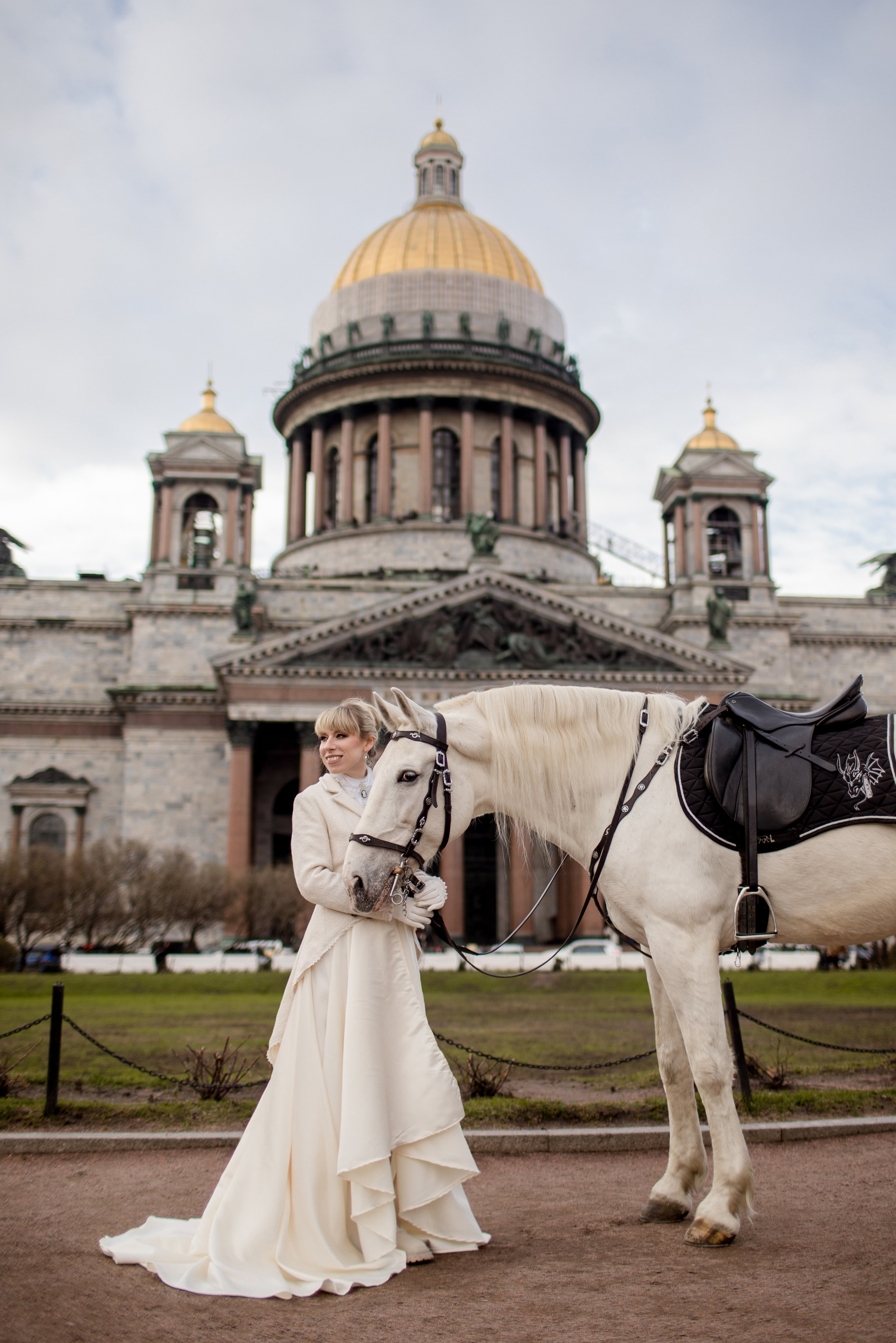 Фотосессия с лошадью в центре СПб