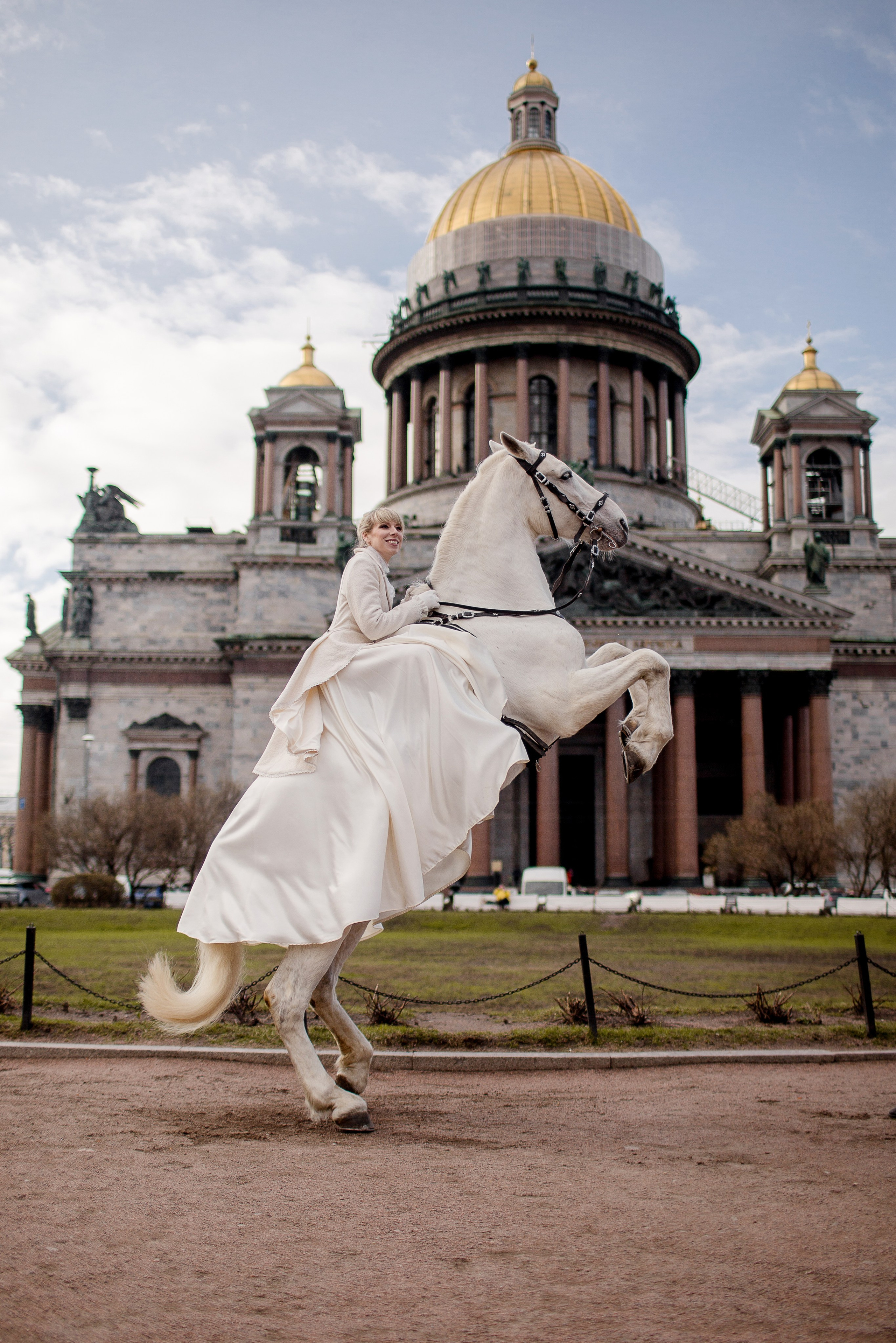 Фотосессия с лошадью в центре СПб