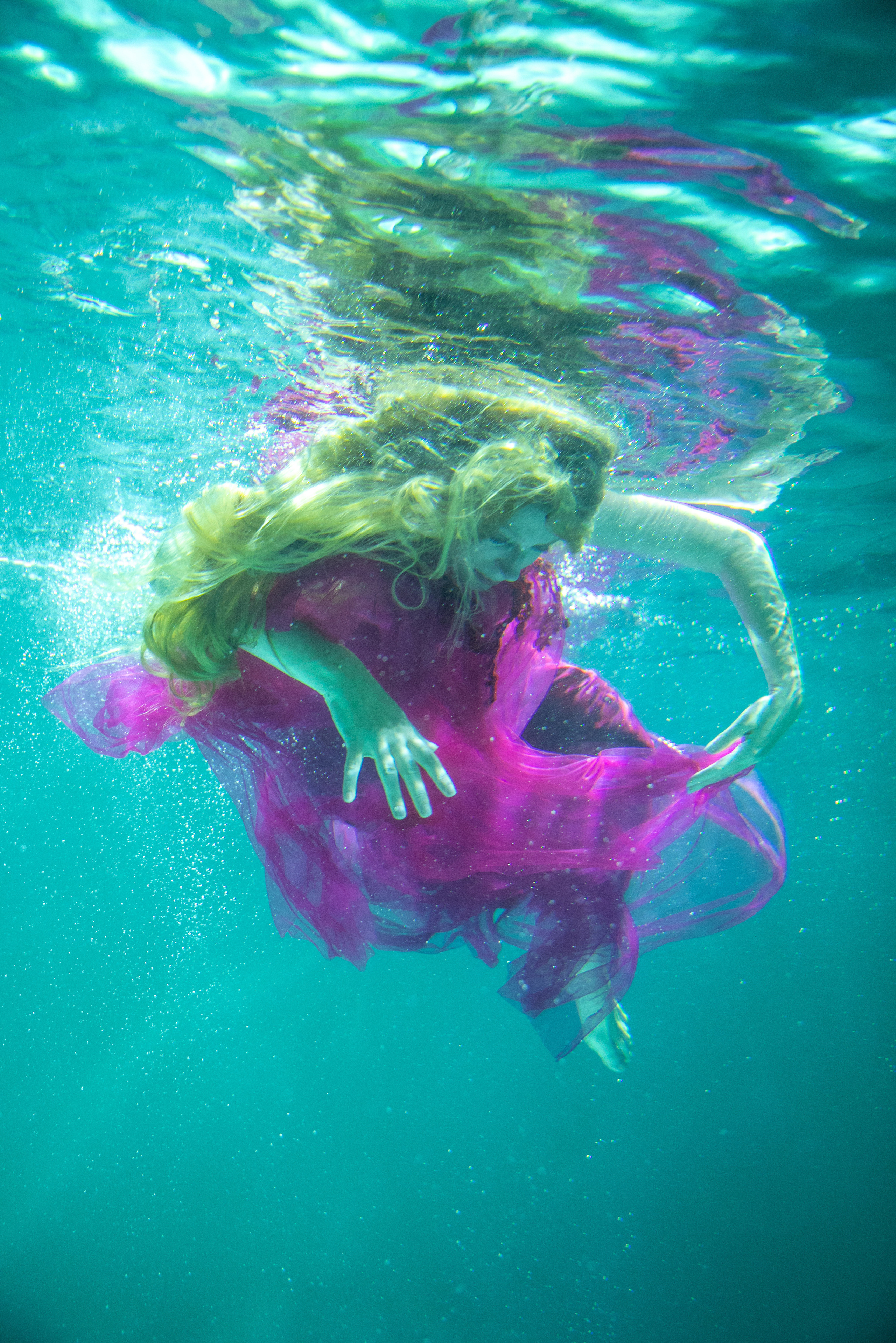 Mermaids. Visual artist, photographer Liana Darenskaya, Moscow