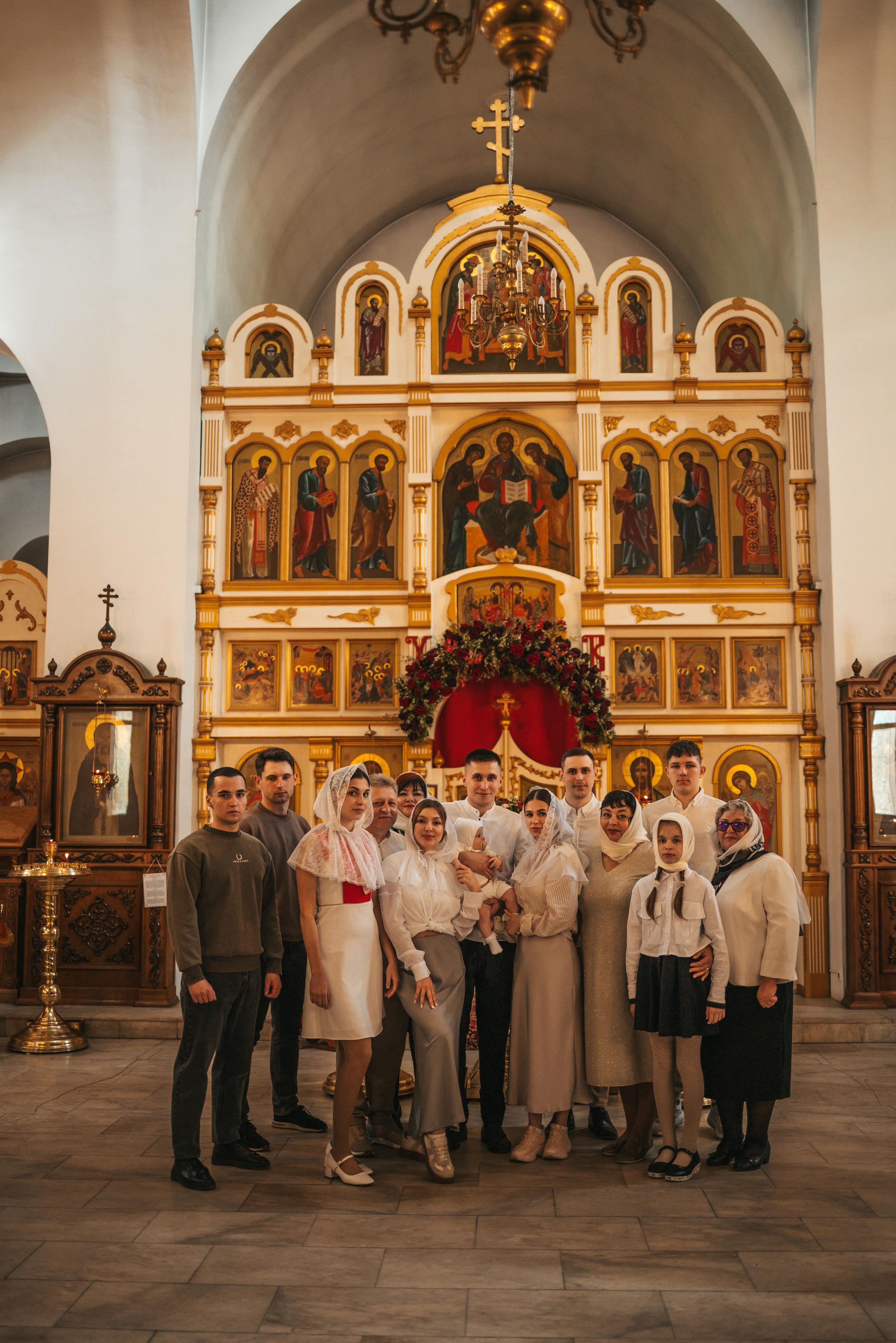 Таинство Крещения. Фотограф новорождённых Newborn Москва