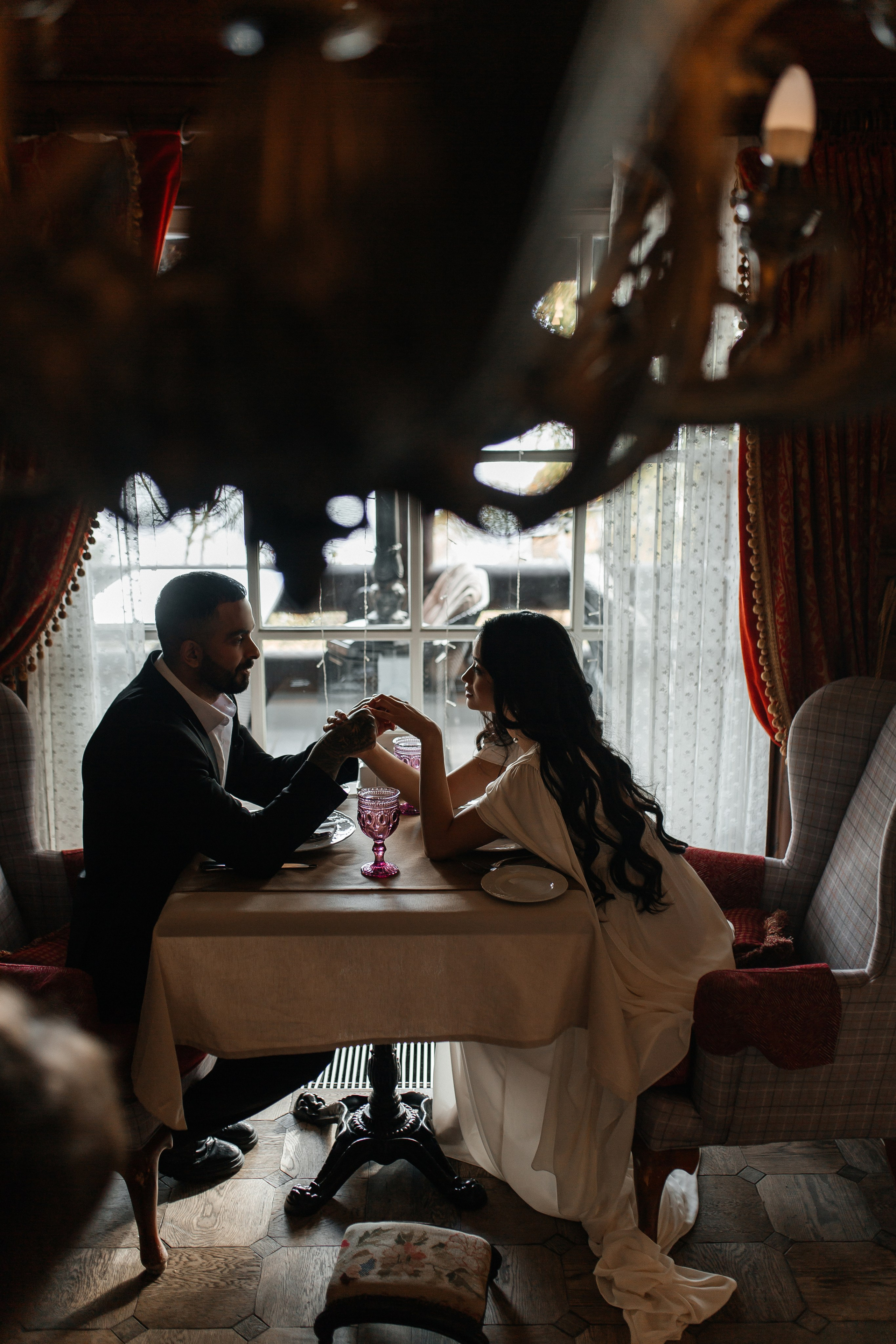 необычная свадебная фотосессия