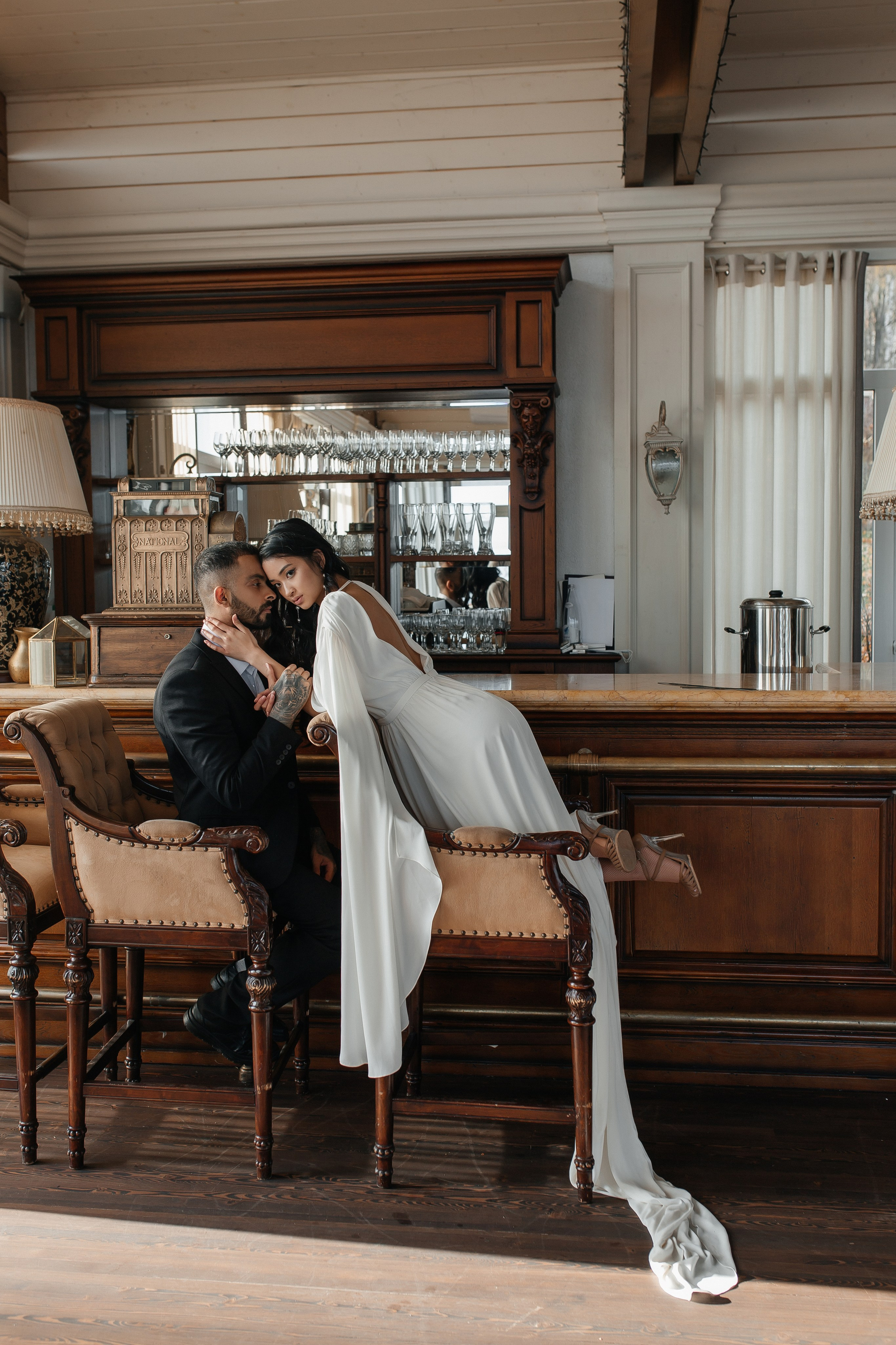 красивая свадебная фотография