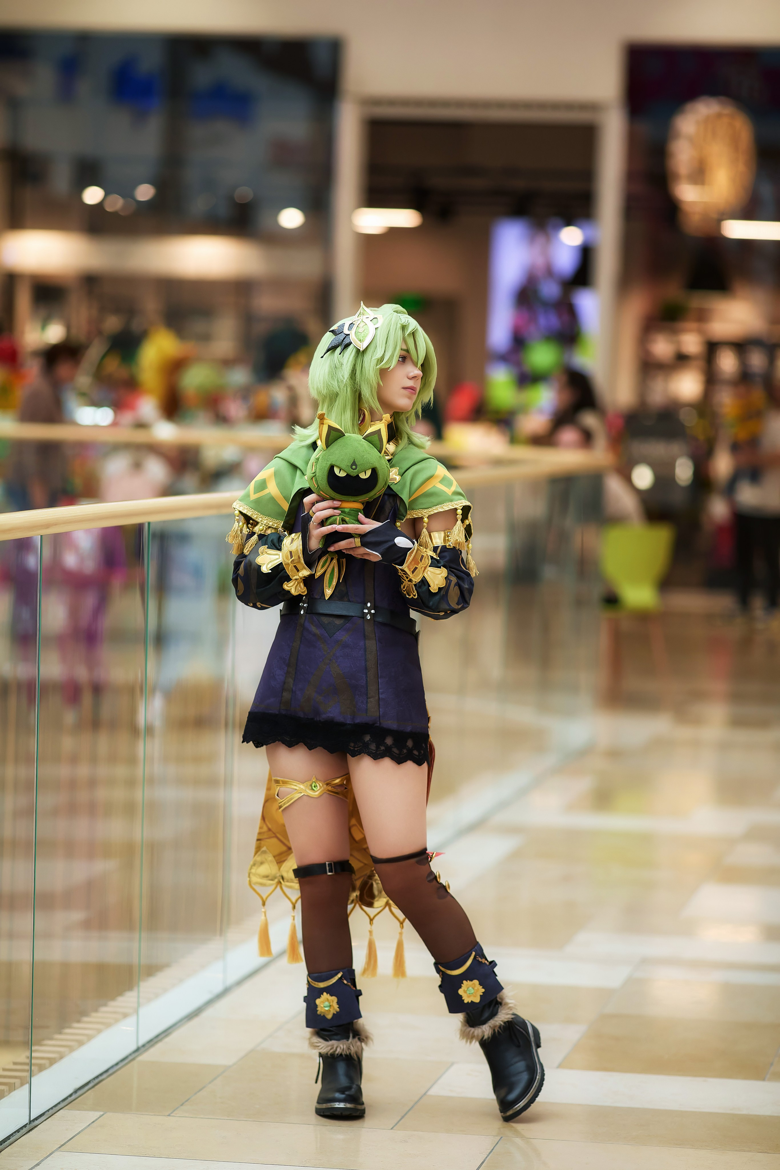 Косплей Коллеи из Genshin Impact, город Владивосток. Пример отретушированной фотографии