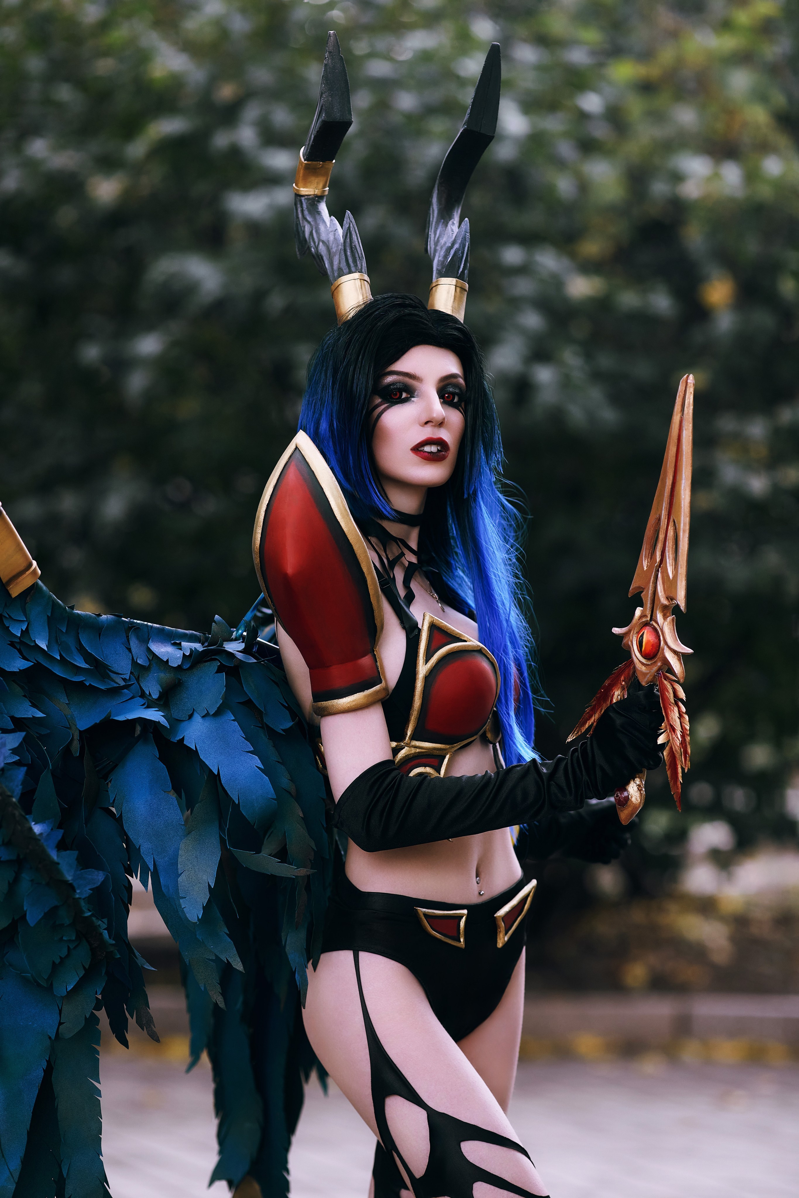 Queen of Pain, Dota 2. Автор снимка - косплей фотограф Олег Мороз (Находка - Владивосток)