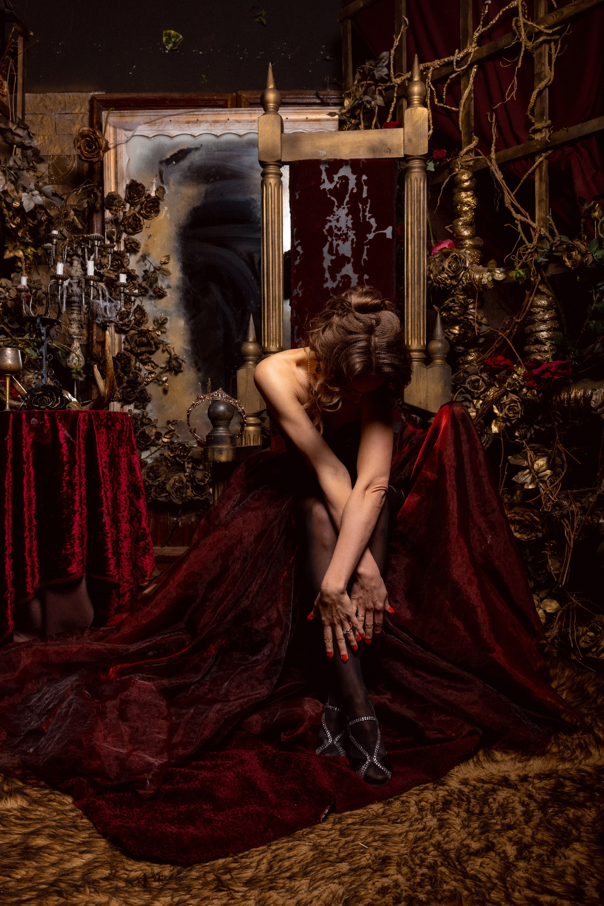 Юлия «Королевская роскошь». Дарья Бухреева — фотограф, видеограф и фототерапевт. Москва и мир