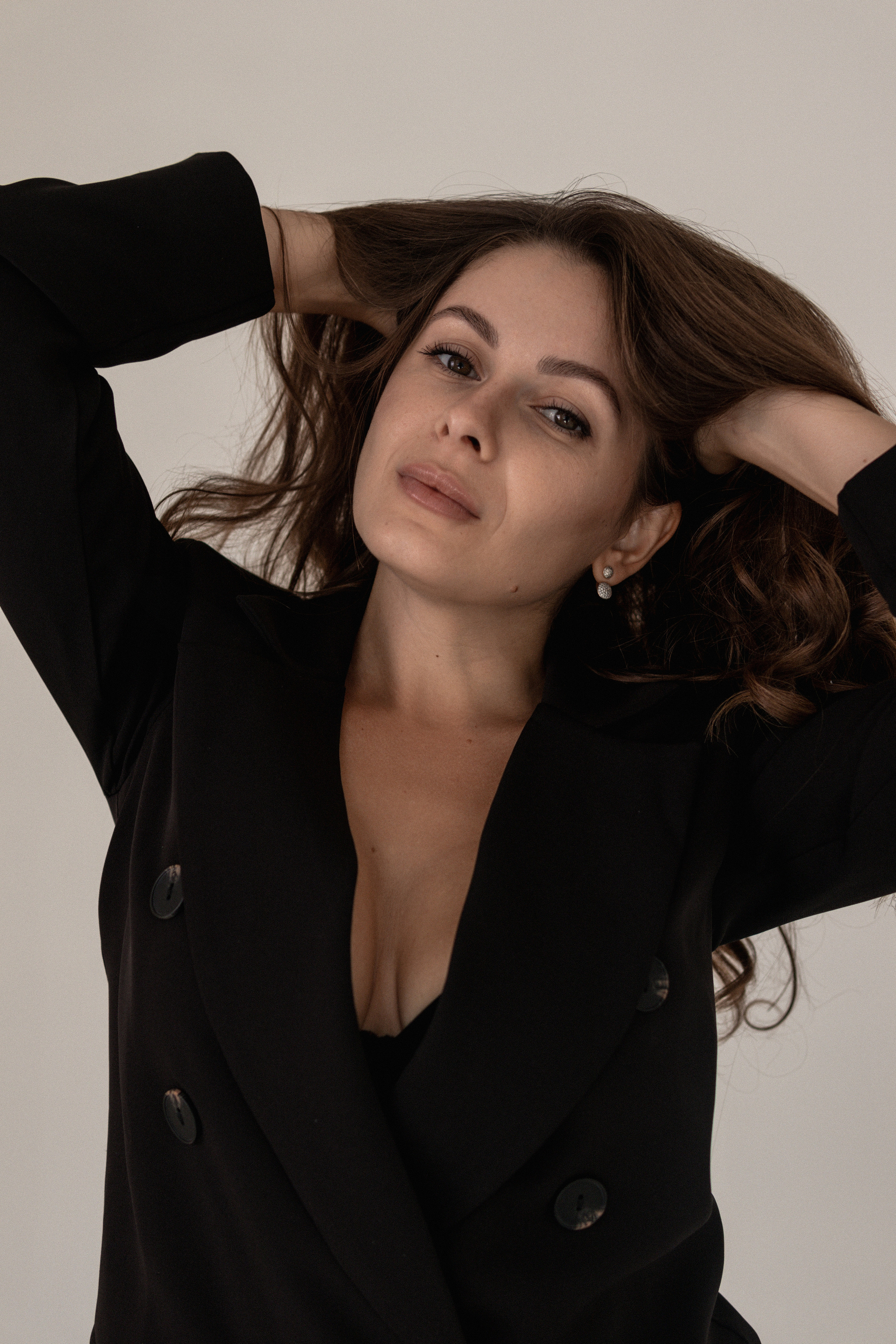 Фотосессия девушки в пиджаке. Фотограф в Ростове-на-Дону Игорь Апасеев