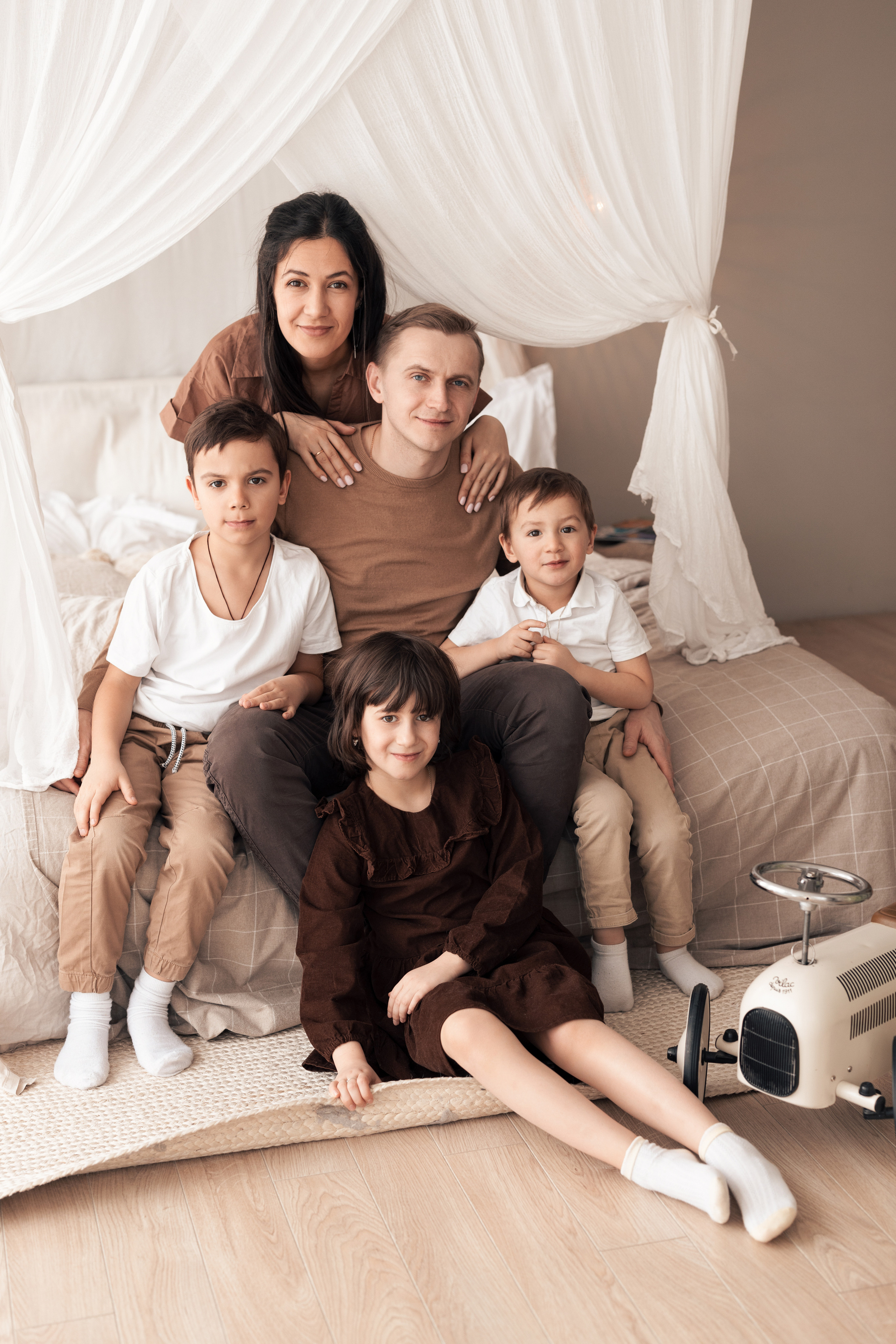 Подготовка к семейной фотосессии с детьми. Фотограф Санкт-Петербург Конюхова Мария