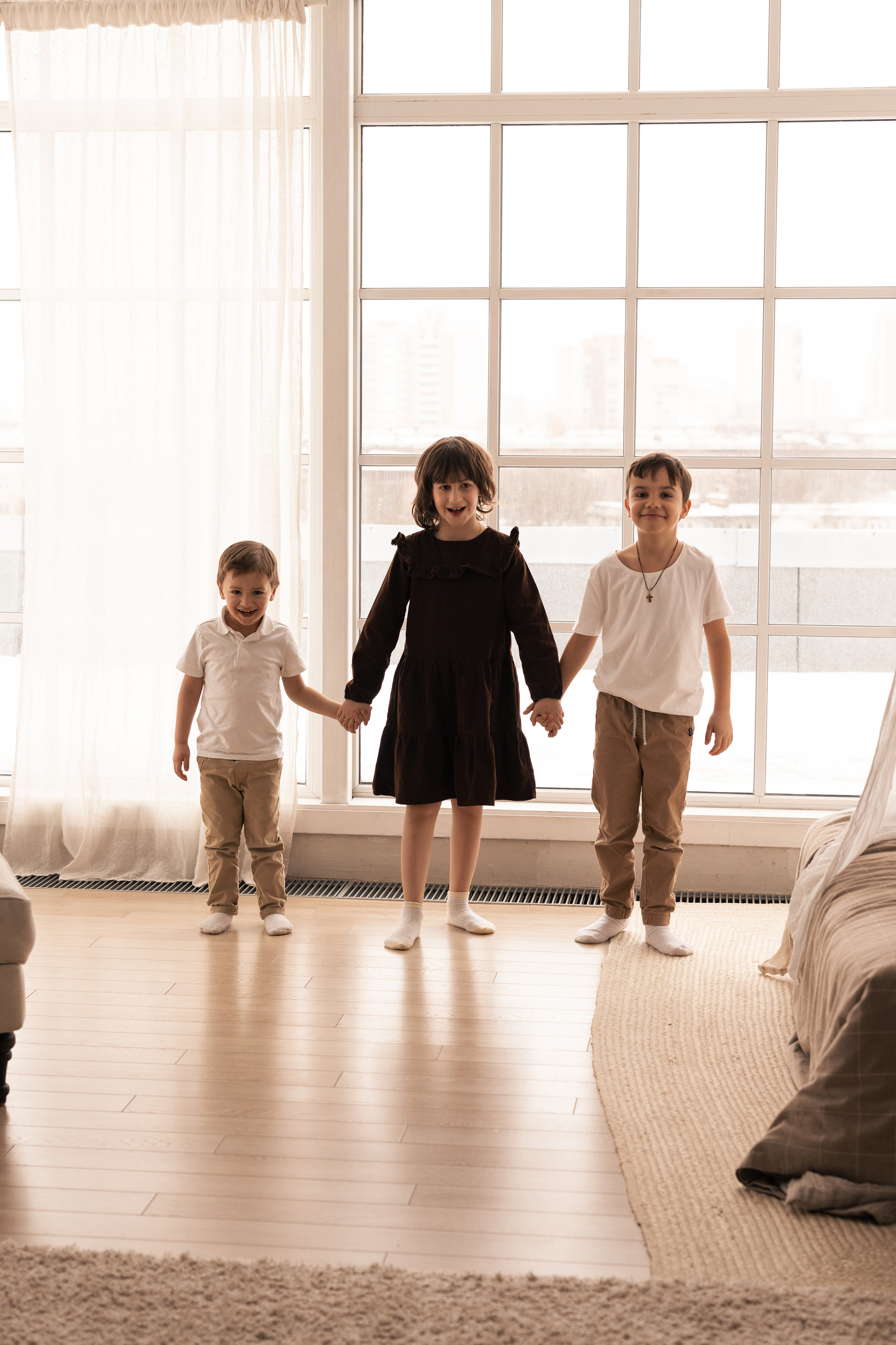 Подготовка к семейной фотосессии с детьми. Фотограф Санкт-Петербург Конюхова Мария