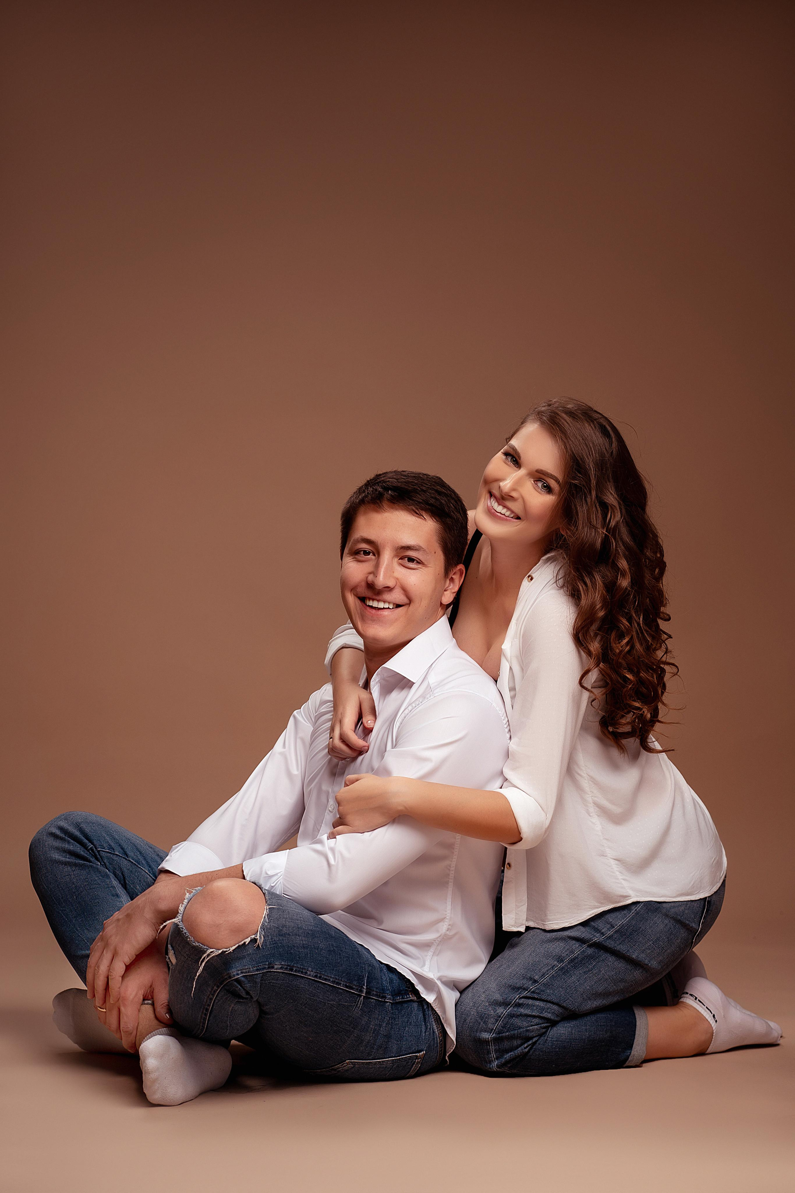 Стильная фотосессия беременности 