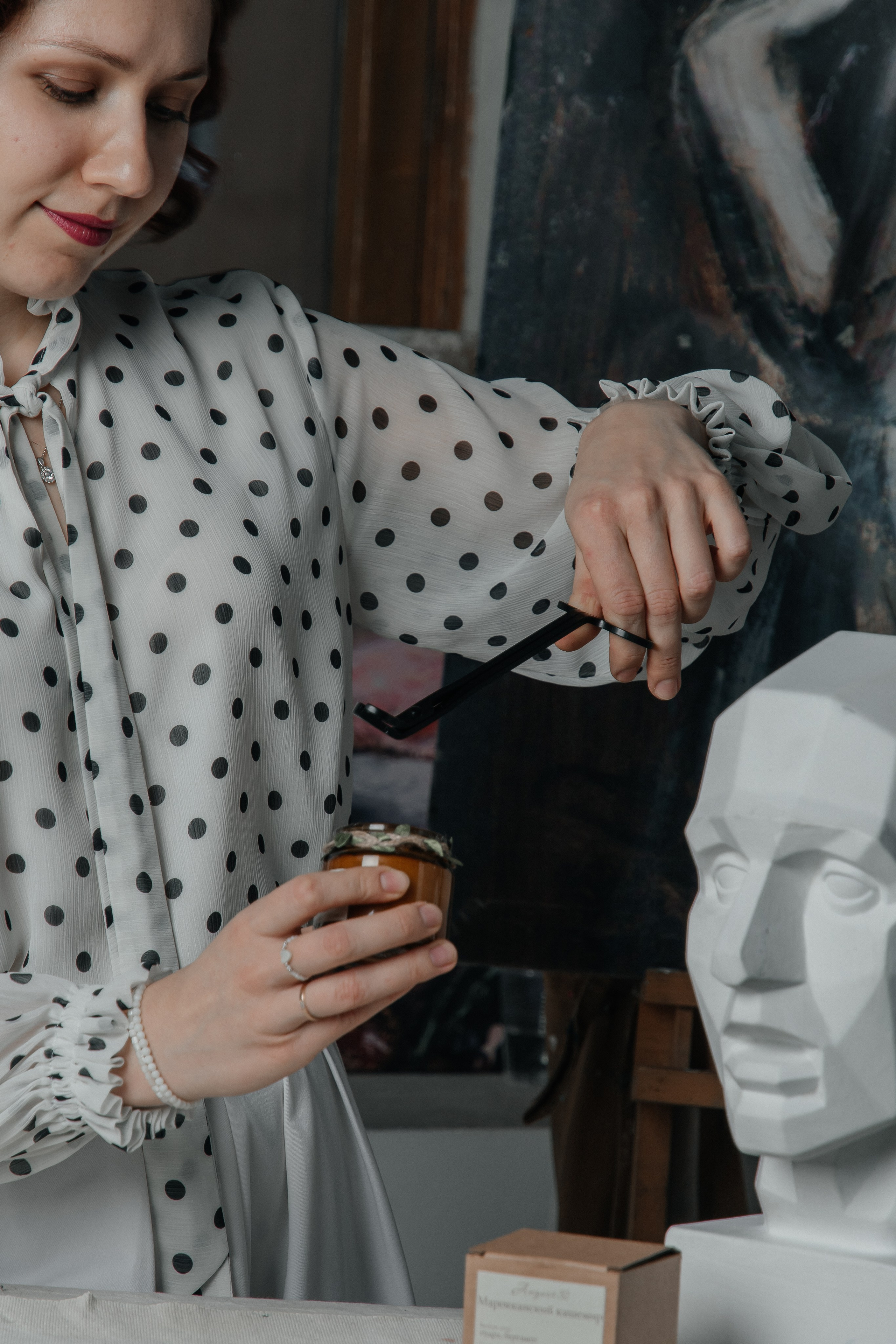 Контент-съемка свечек