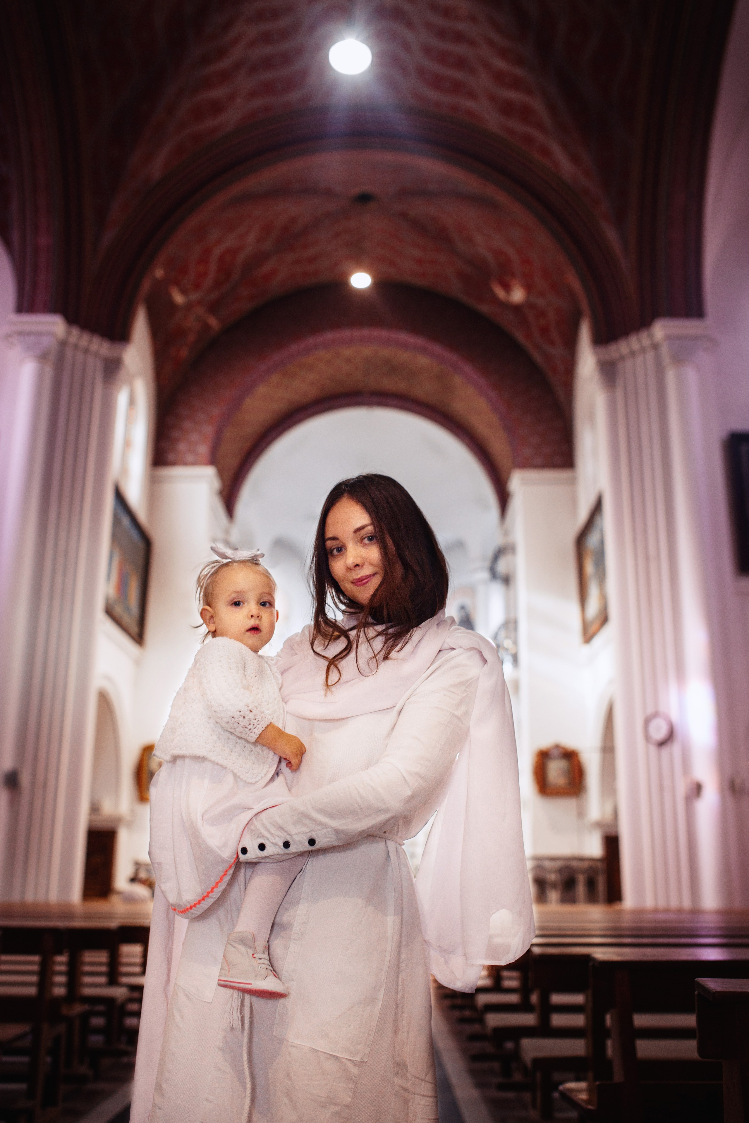 фотограф крещение Красный костел Минск репортаж