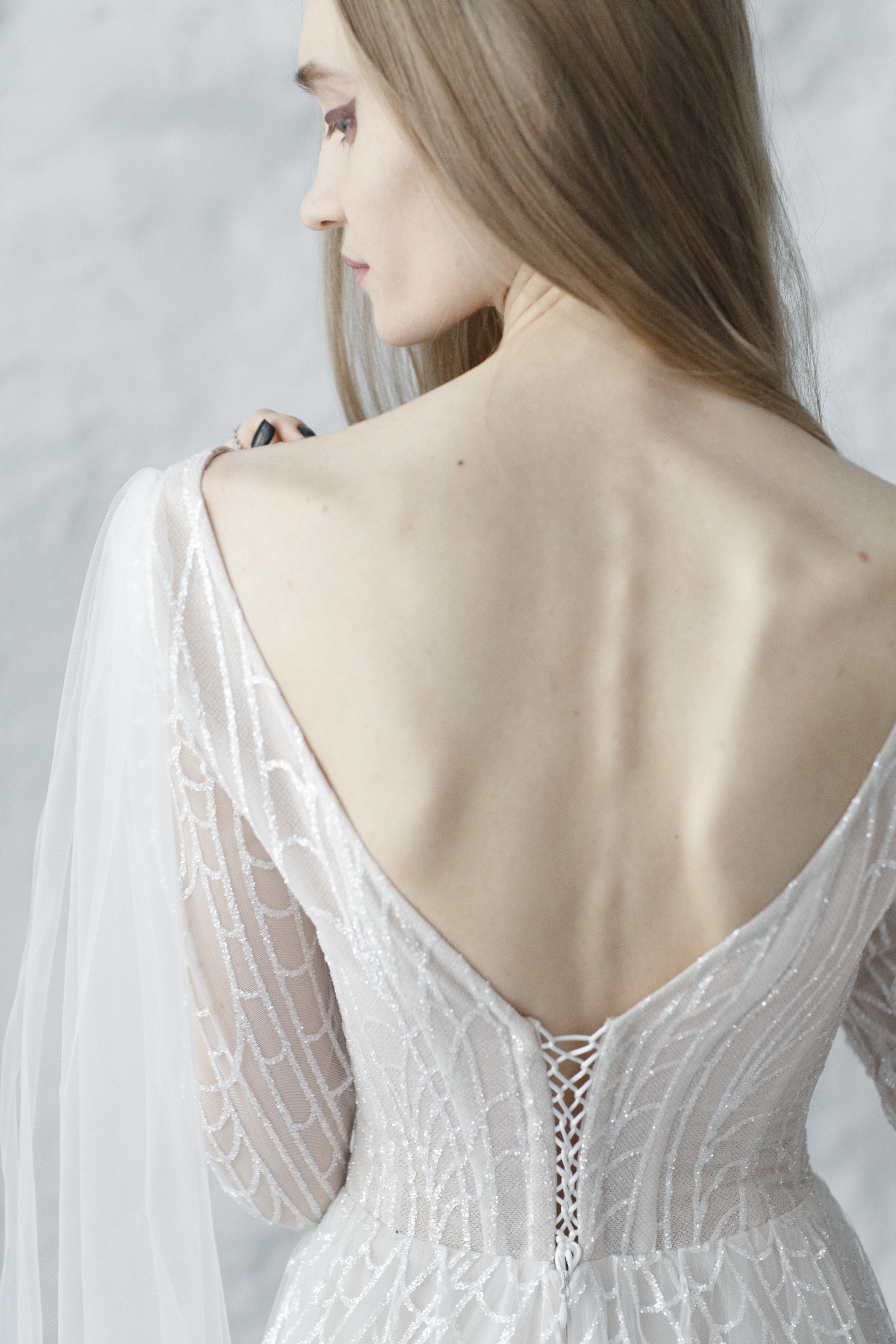 Свадебная фотосессия на кровати