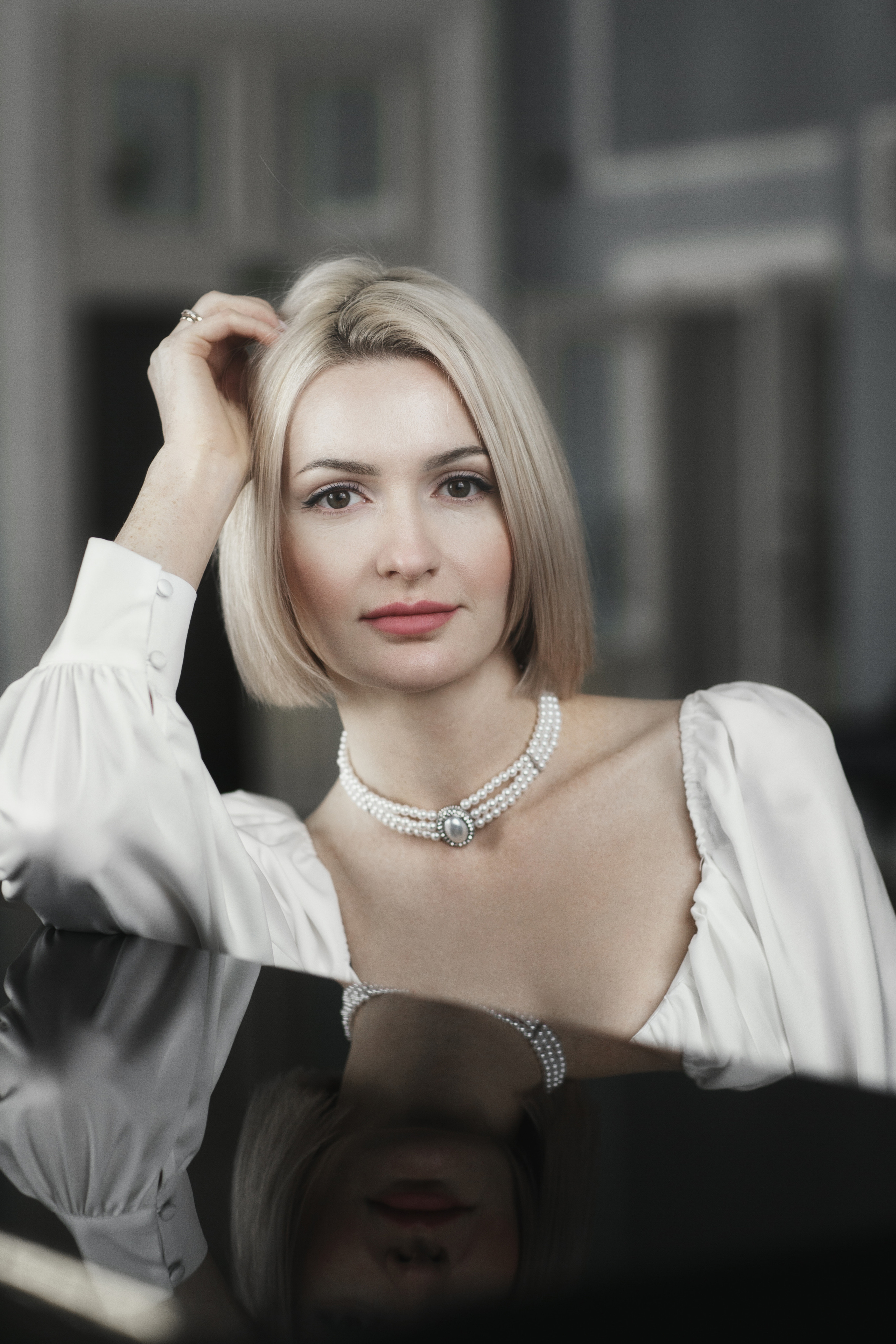 Фотосессия молодоженов в театре Я.Купалы