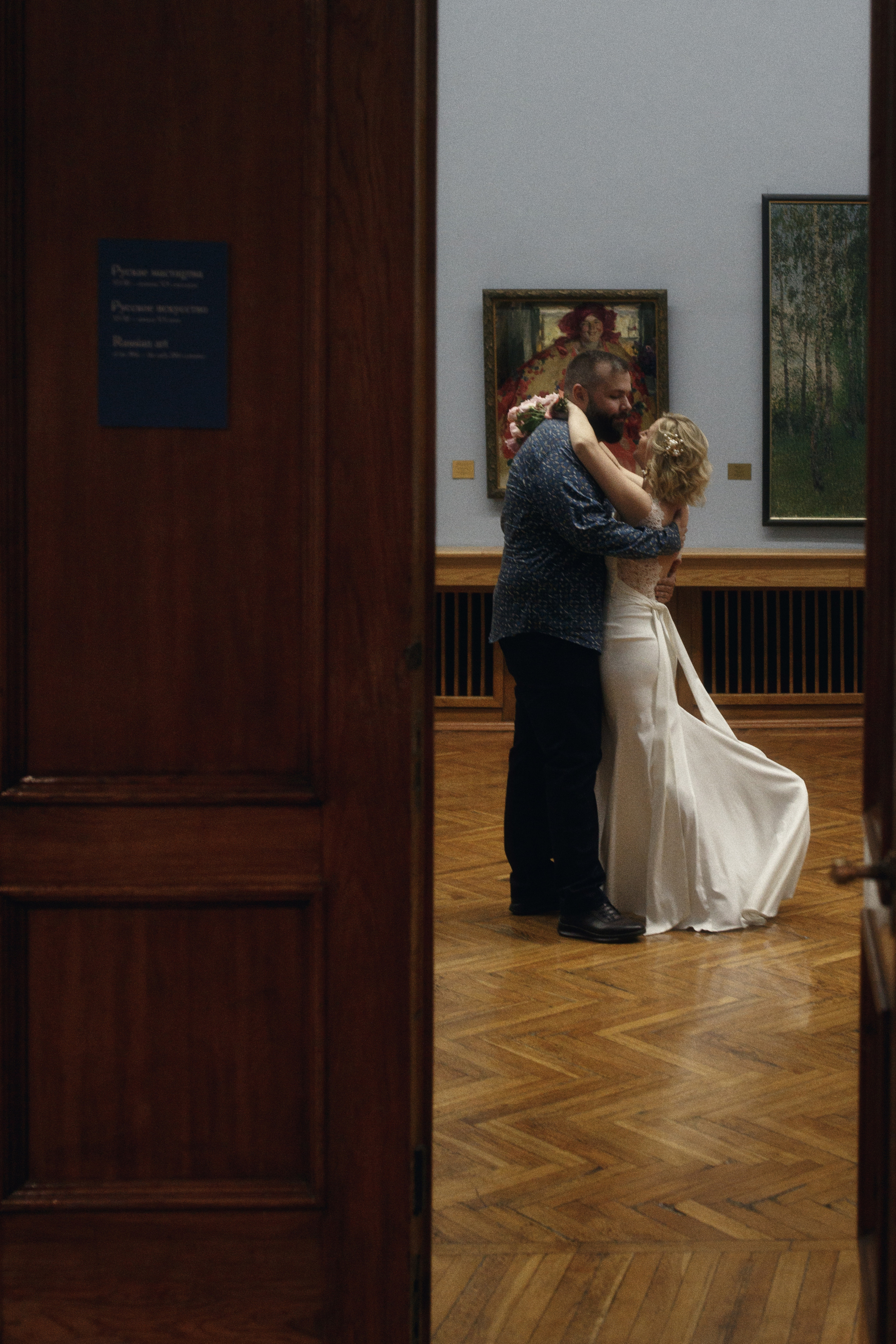 Свадебная фотосессия в музее