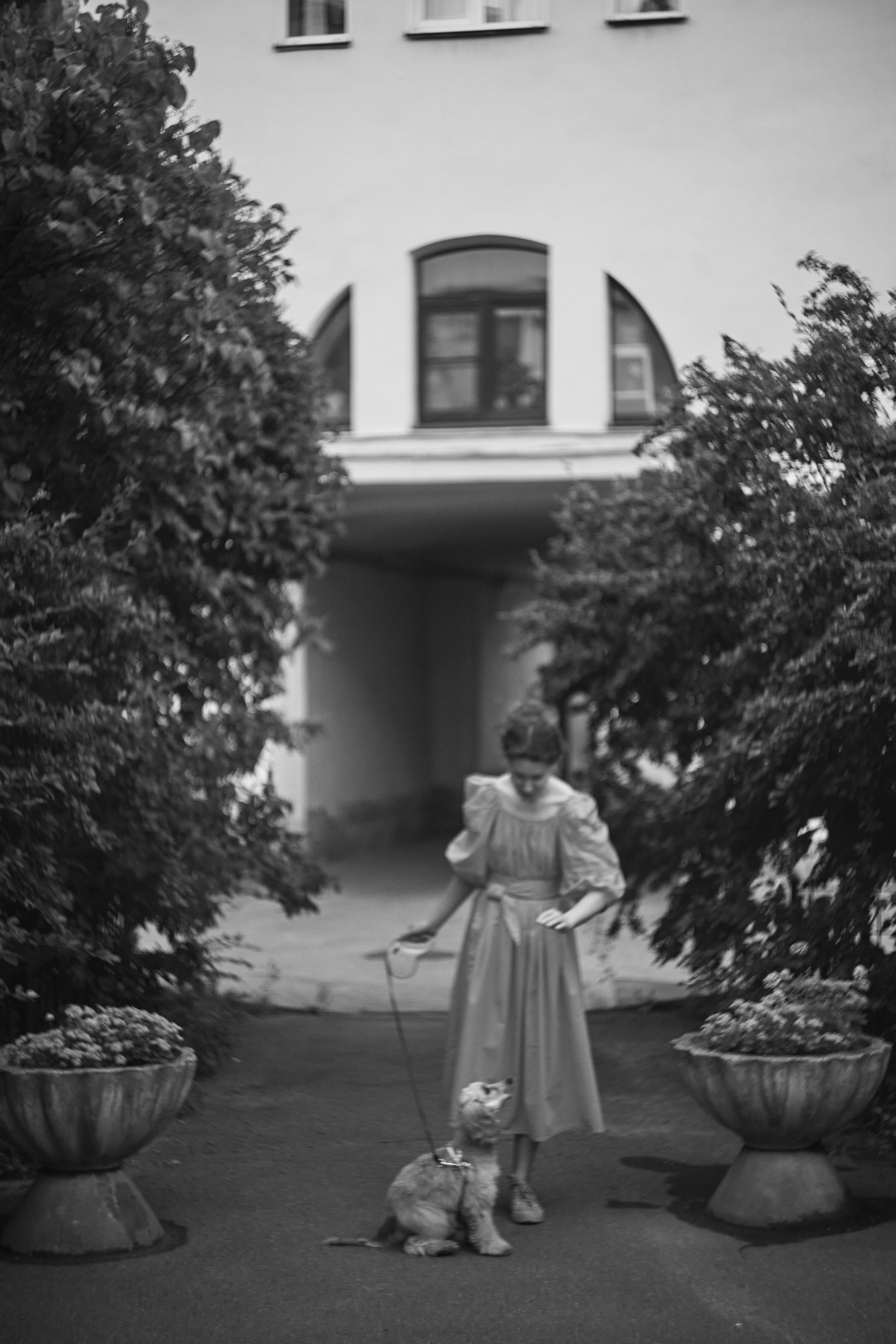 Прогулка с Афиной и Катей. Одежда из Санкт-Петербурга СИНИОКО