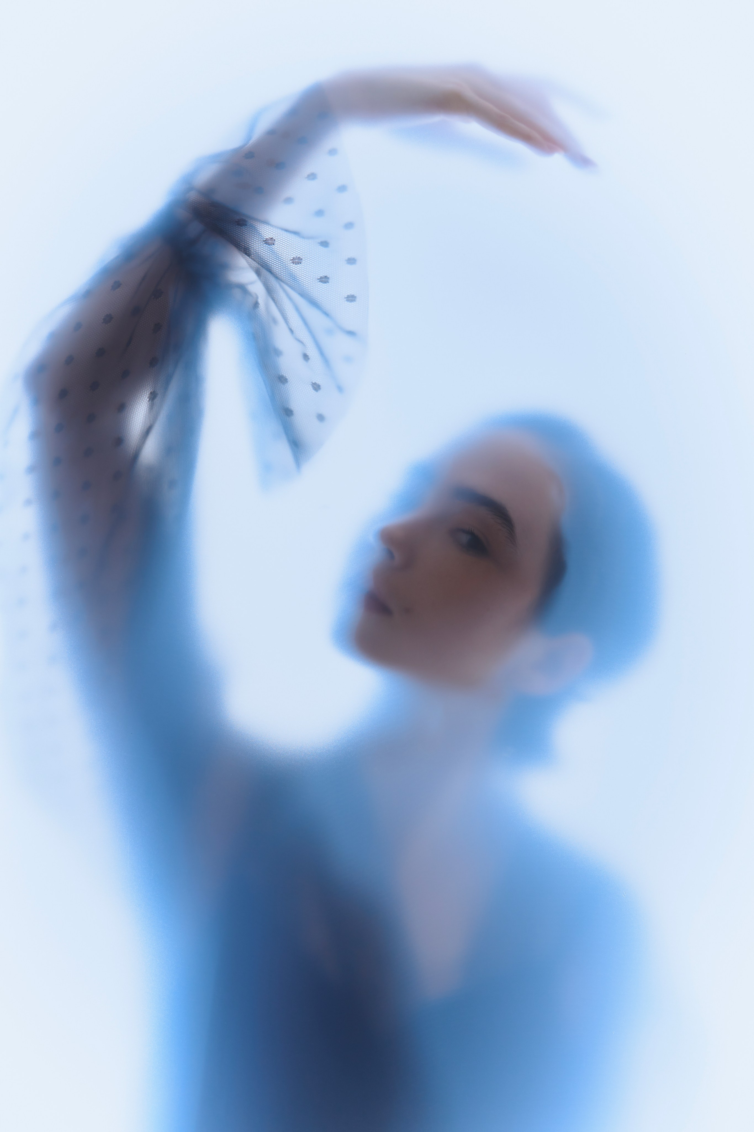 Фотосессия в образе балерины в платье сетка СИНИОКО. Одежда из Санкт-Петербурга СИНИОКО