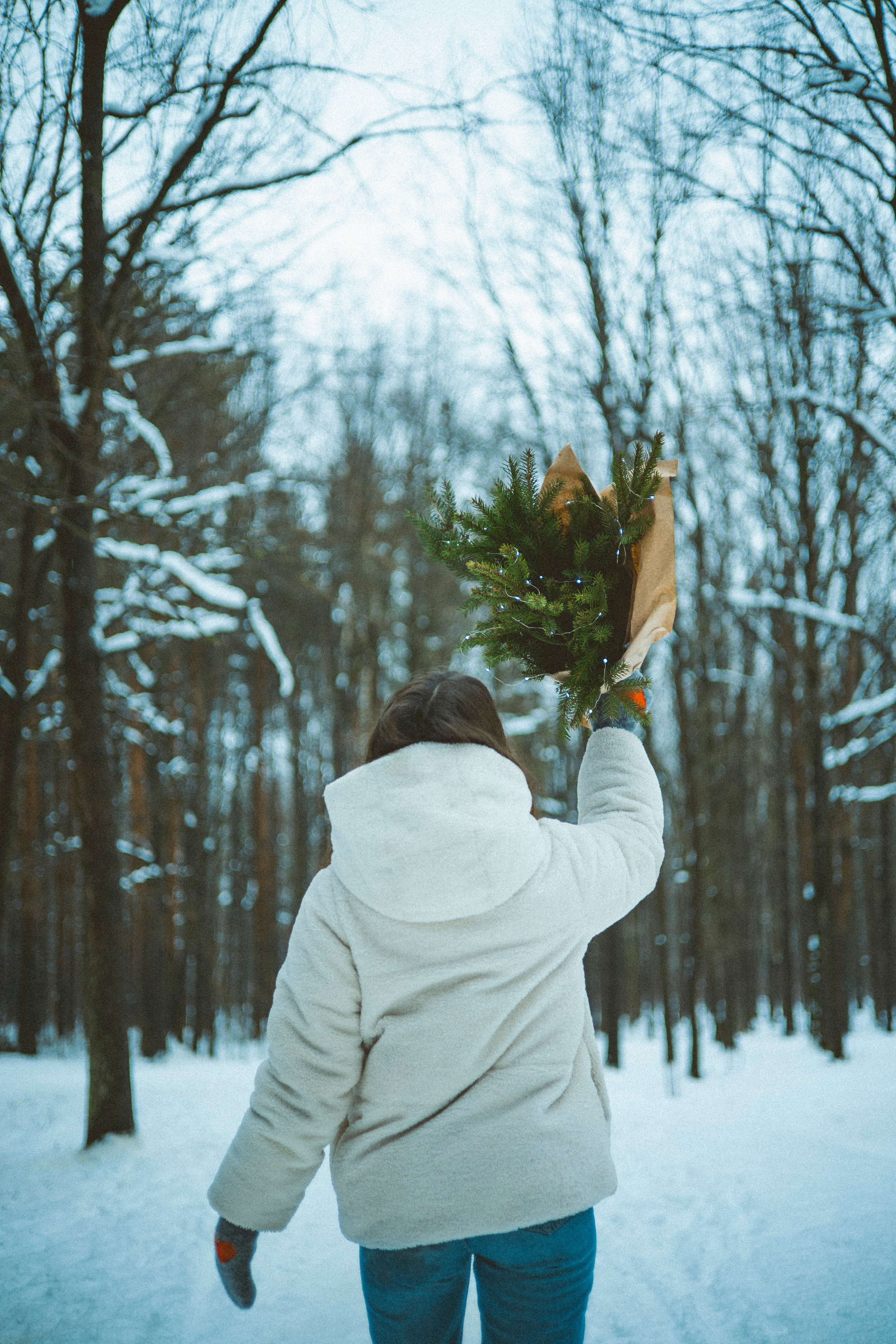 Зимняя прогулка в лесу. Фотограф Маша Филиппова