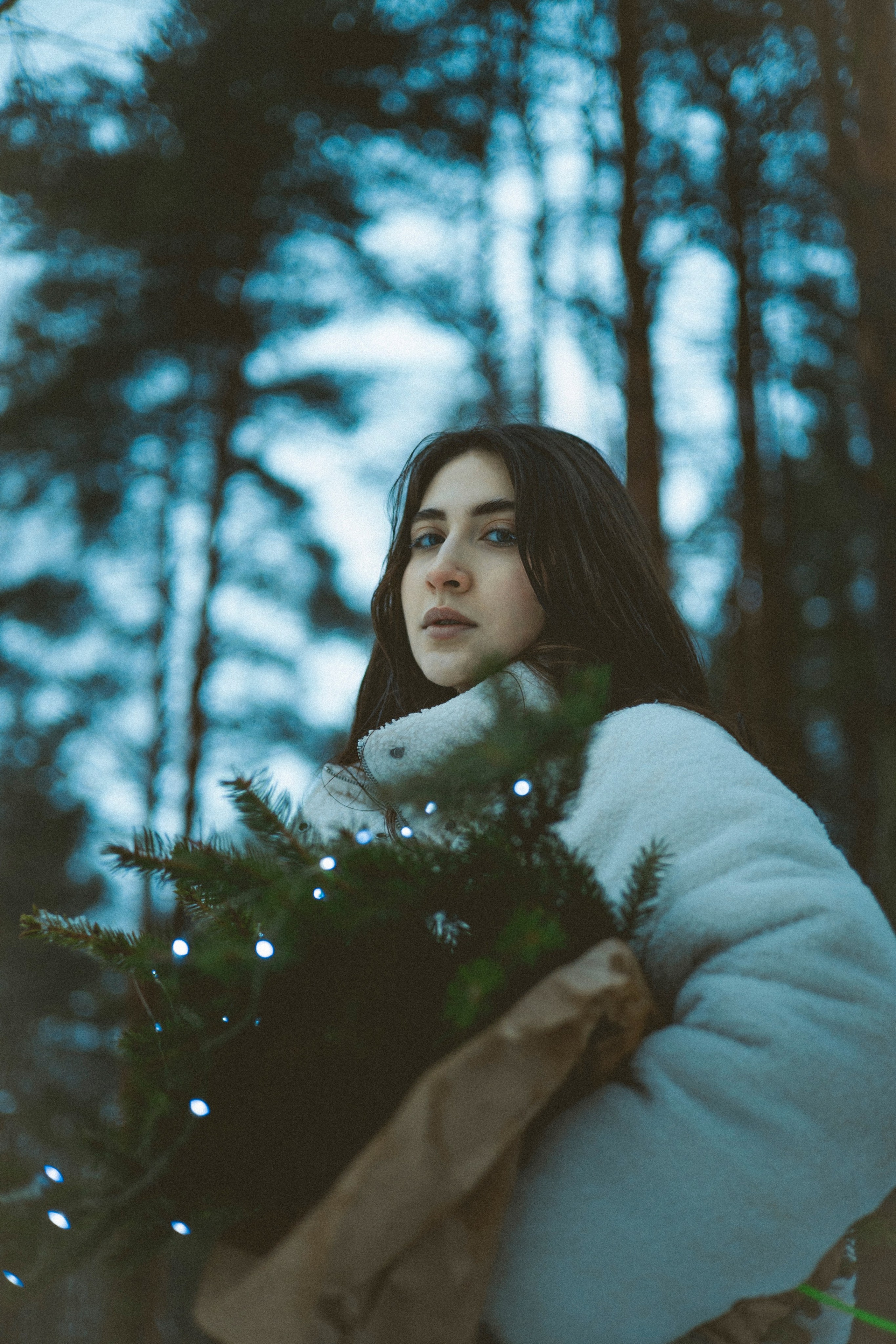 Зимняя прогулка в лесу. Фотограф Маша Филиппова