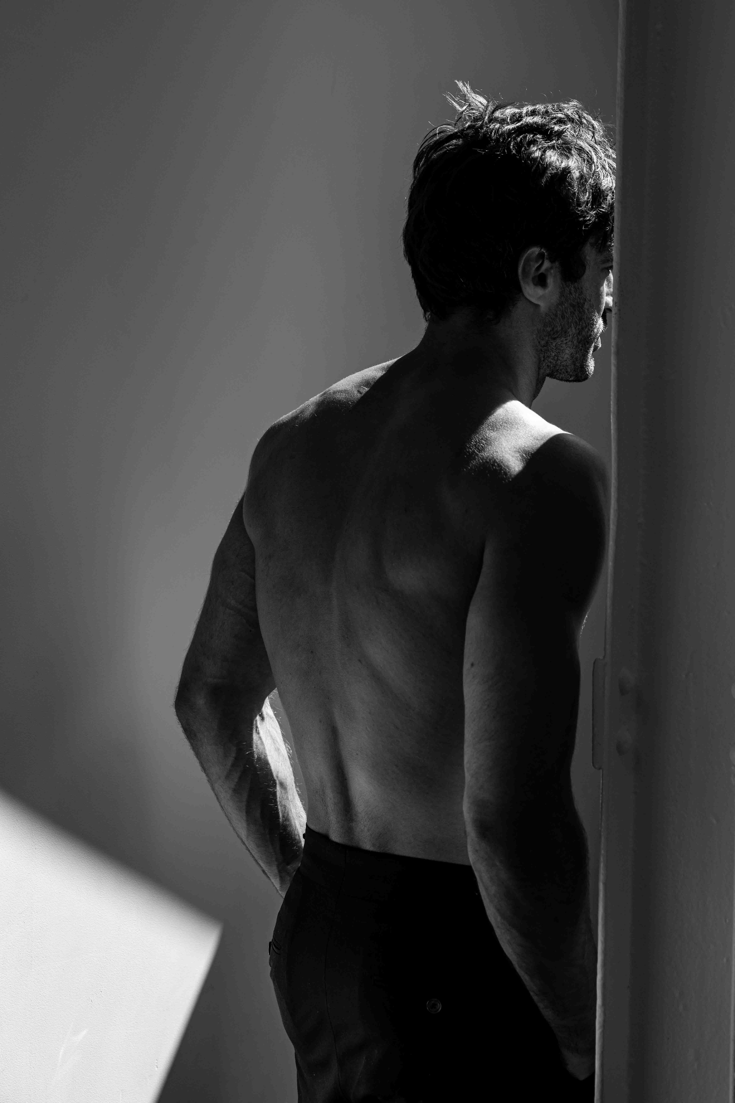 Professional portrait photographer for men in Dubai