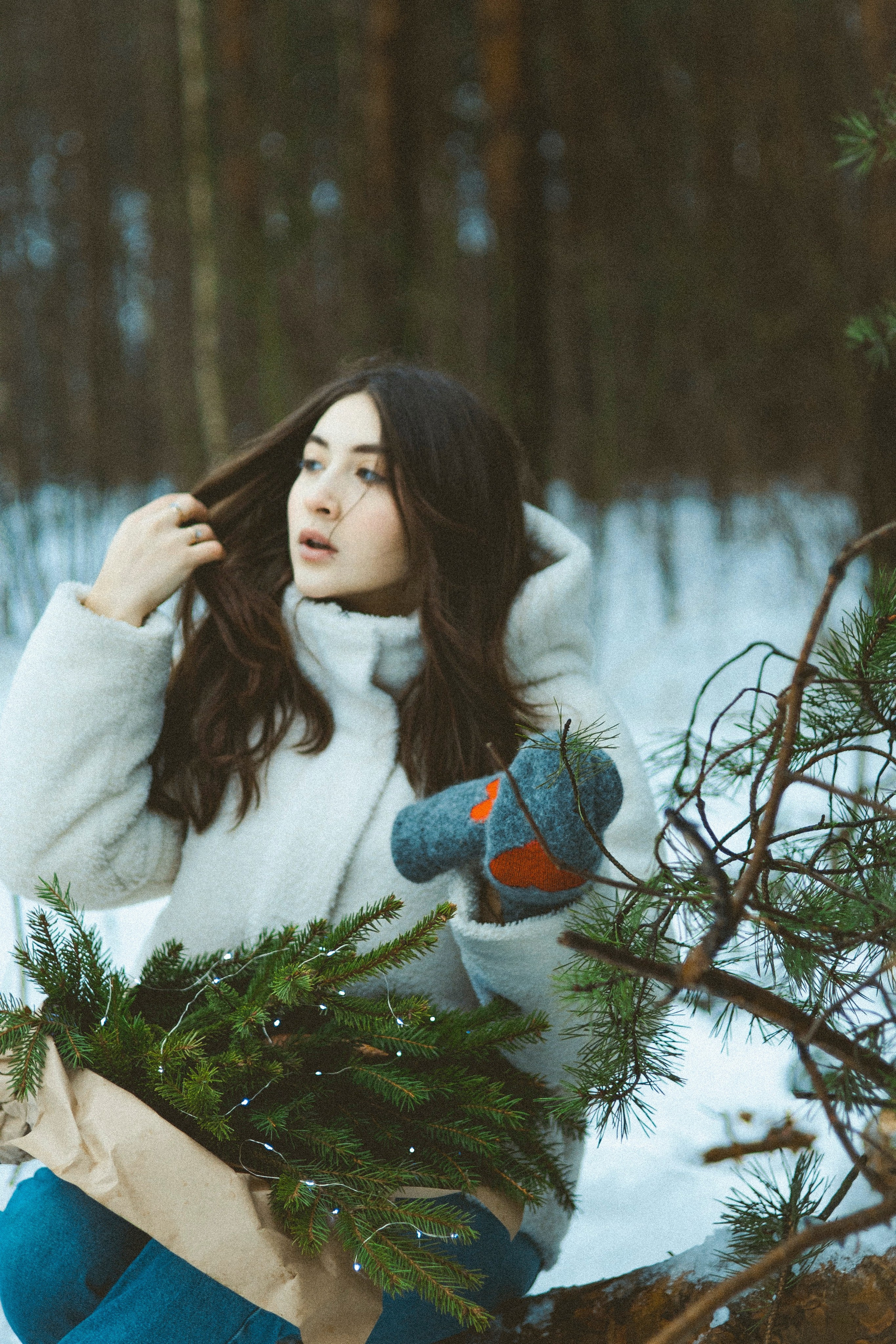 Зимняя прогулка в лесу. Фотограф Маша Филиппова