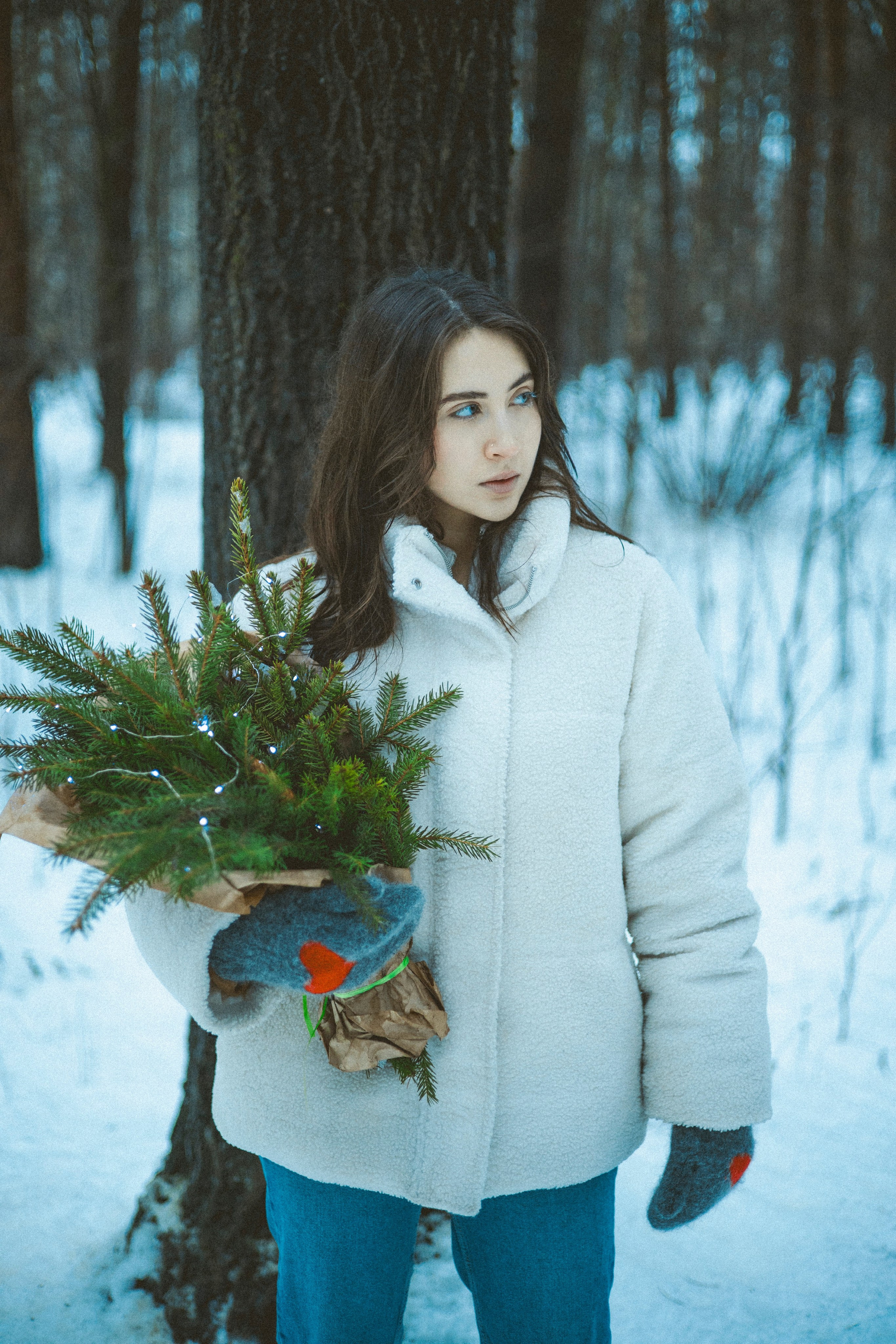 Зимняя прогулка в лесу. Фотограф Маша Филиппова