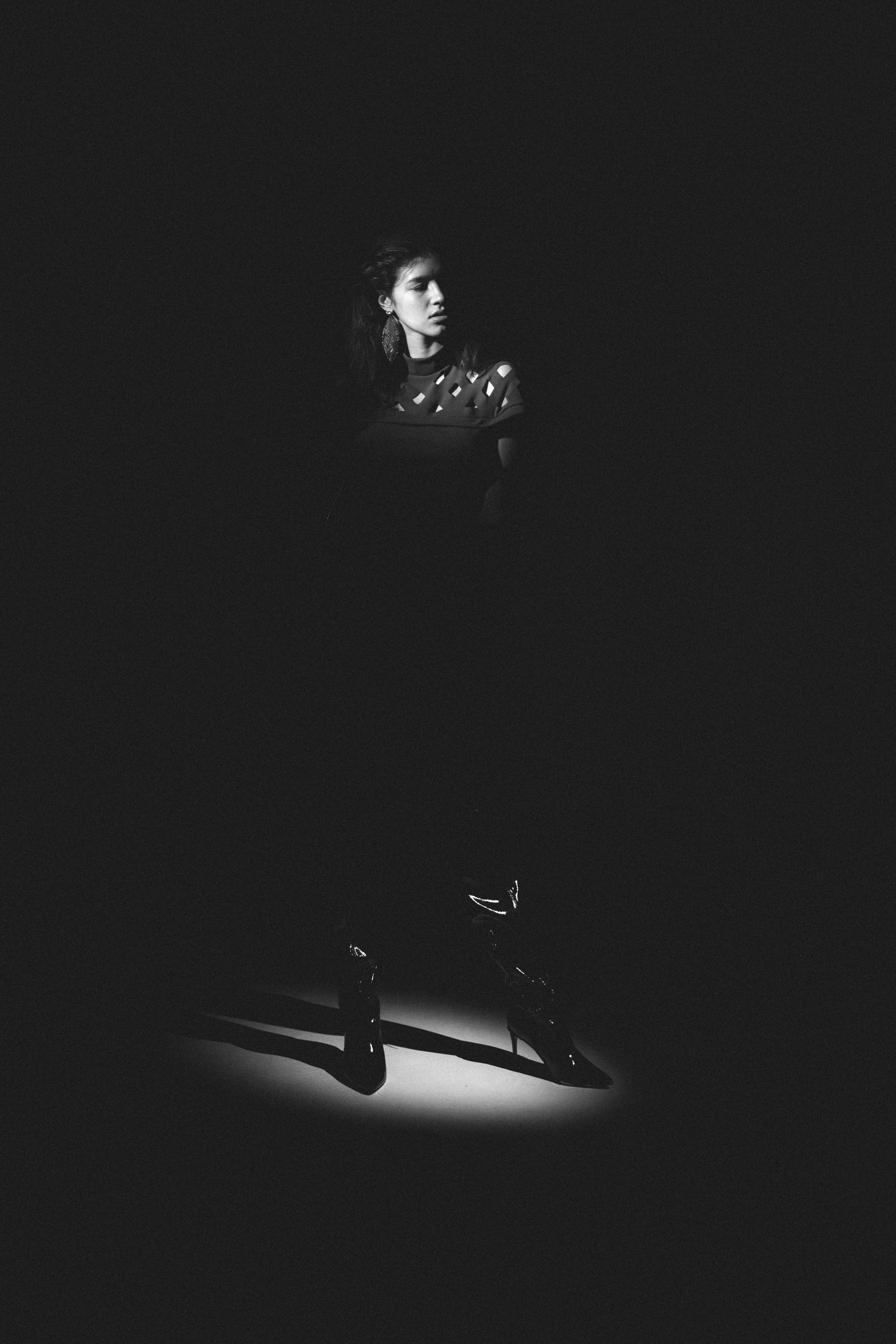 Ксения. Маски Габо и жесткий свет. Фотограф в Санкт-Петербурге Алена Сертакова