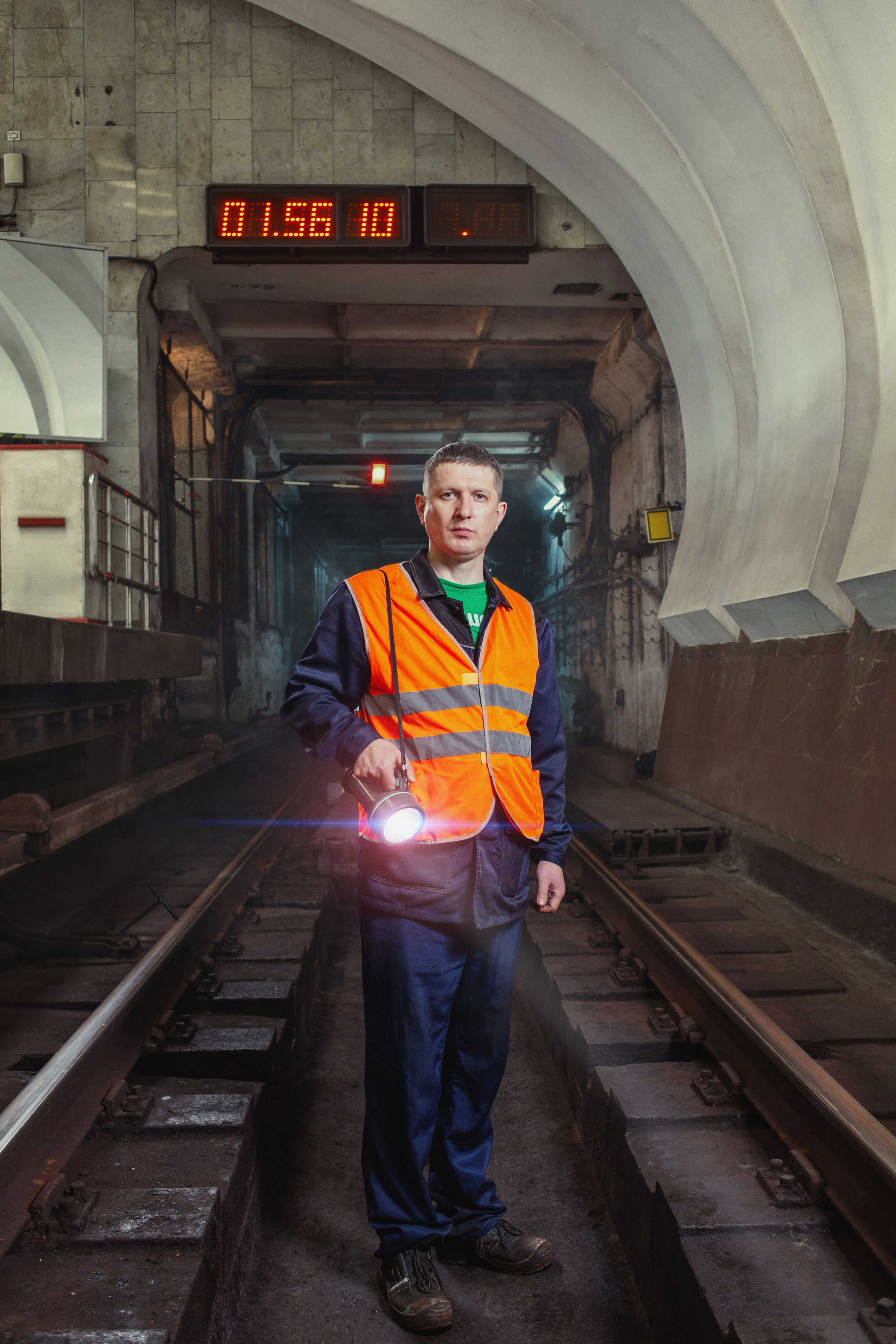 Тоннель в метро Нижнего Новгорода