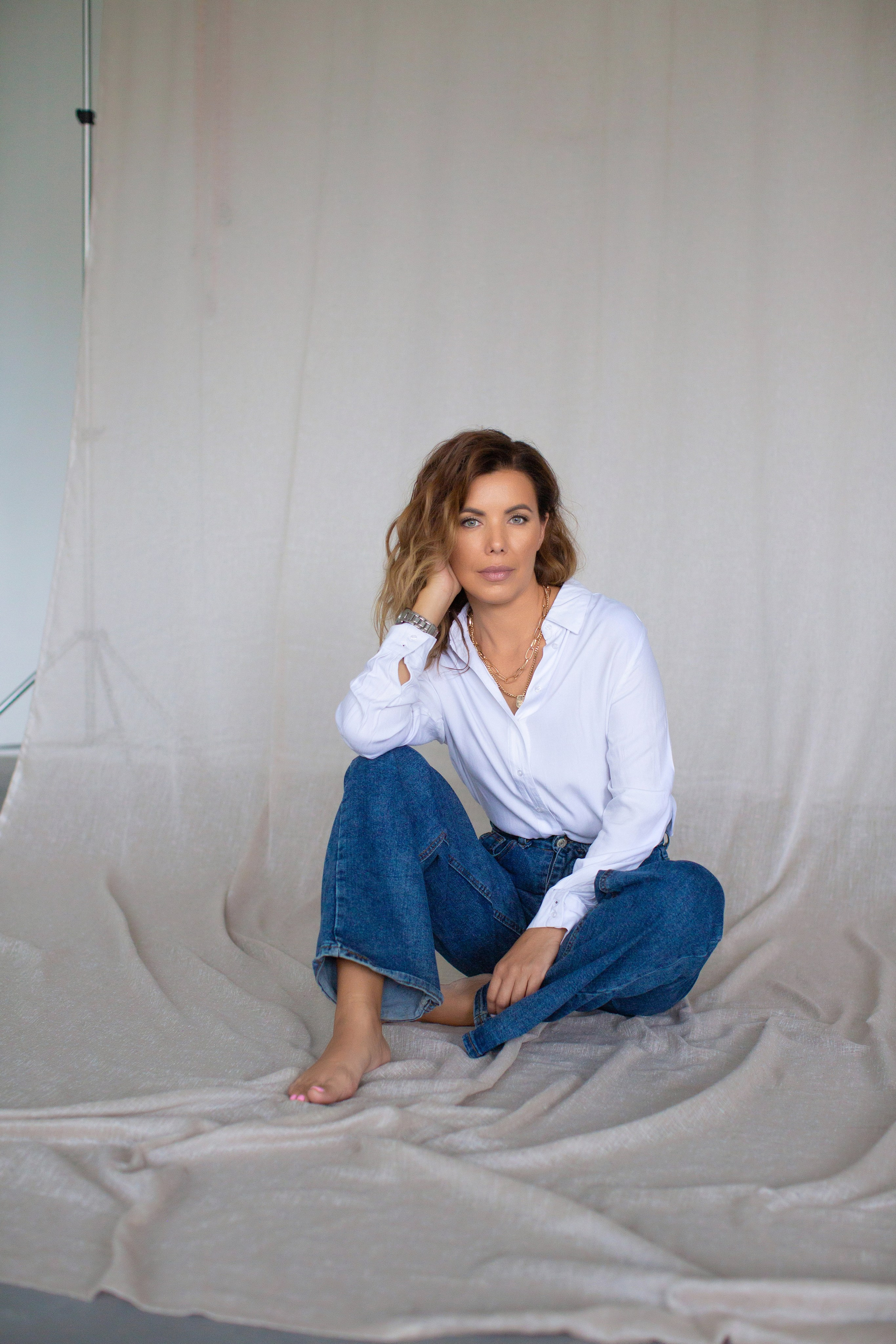 Бизнес-портрет для обладательницы премии «Женщина года». Фотограф Москва I Чехов Вероника Долинская