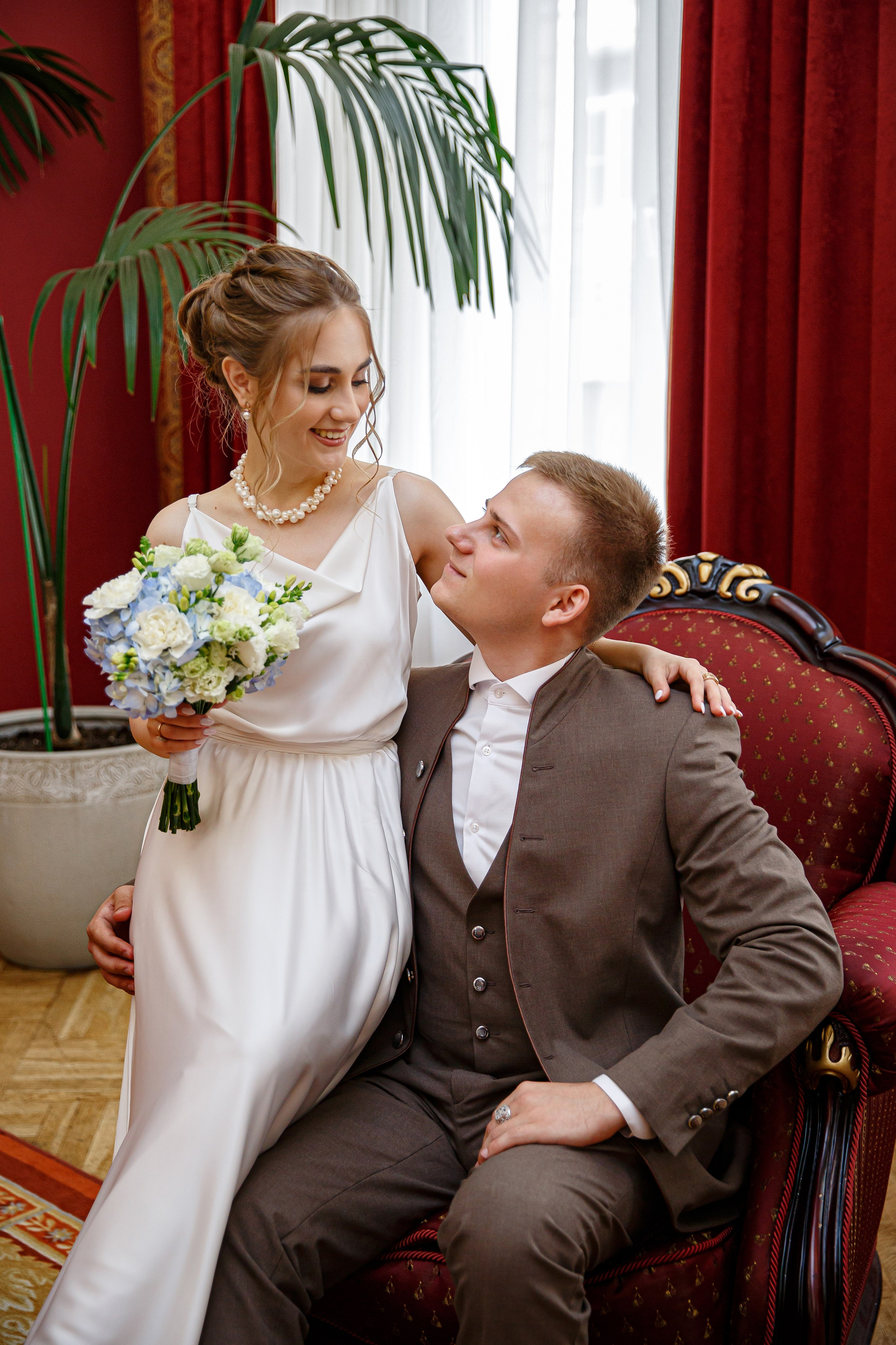 Фотосессия в Дворце бракосочетания №1 Москва