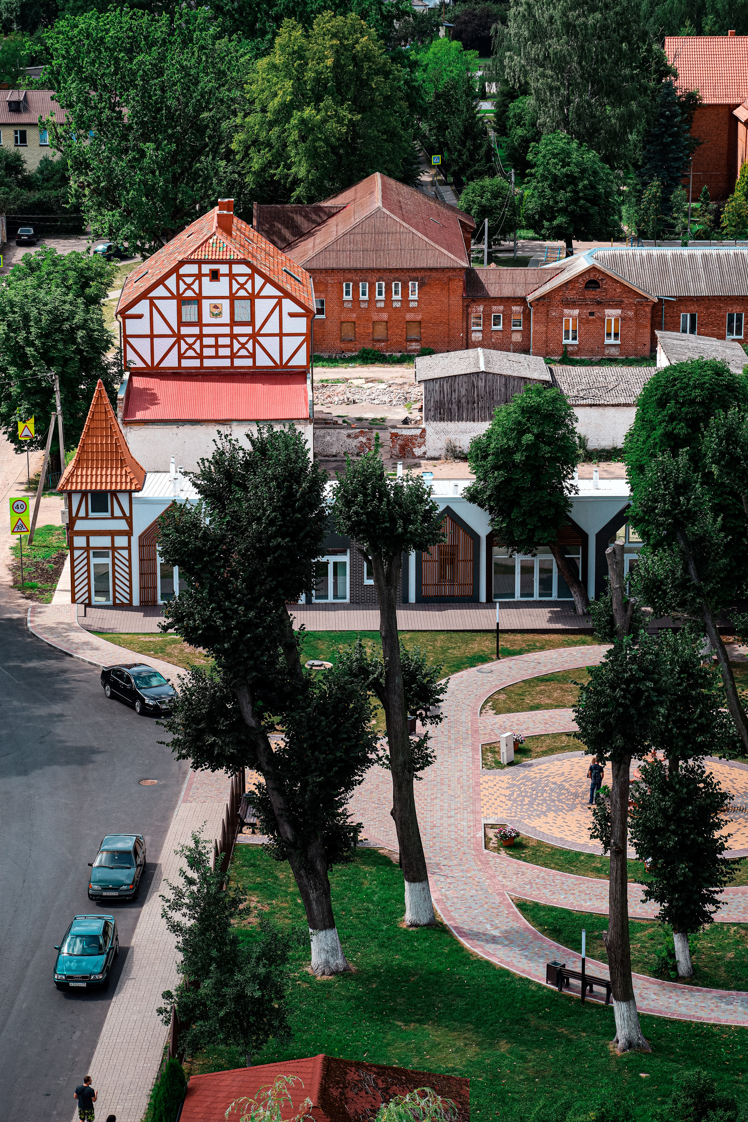 вид с фринландской кирхи правдинск калининградская область 