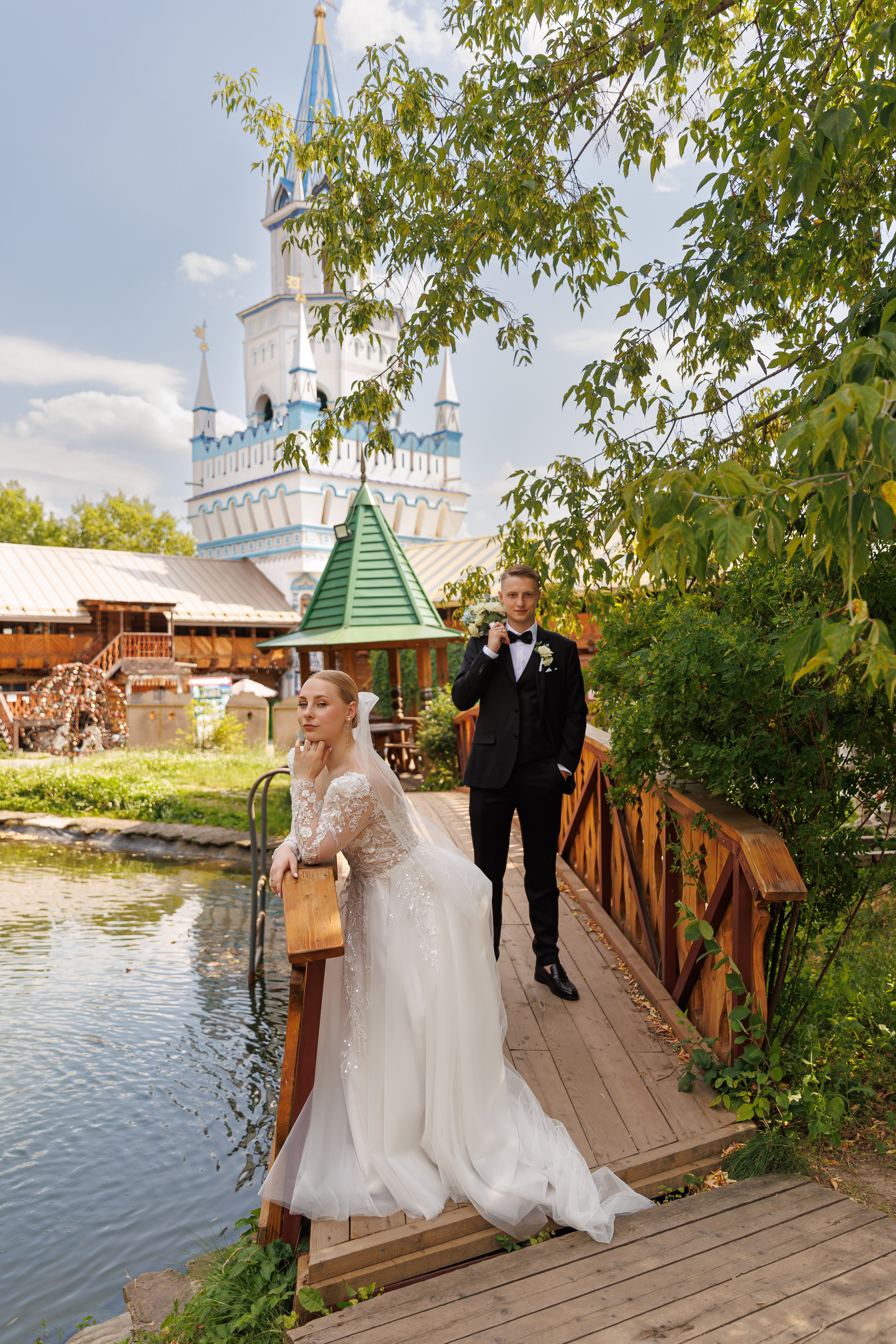 Фотосессия на свадьбу в Измайловском кремле