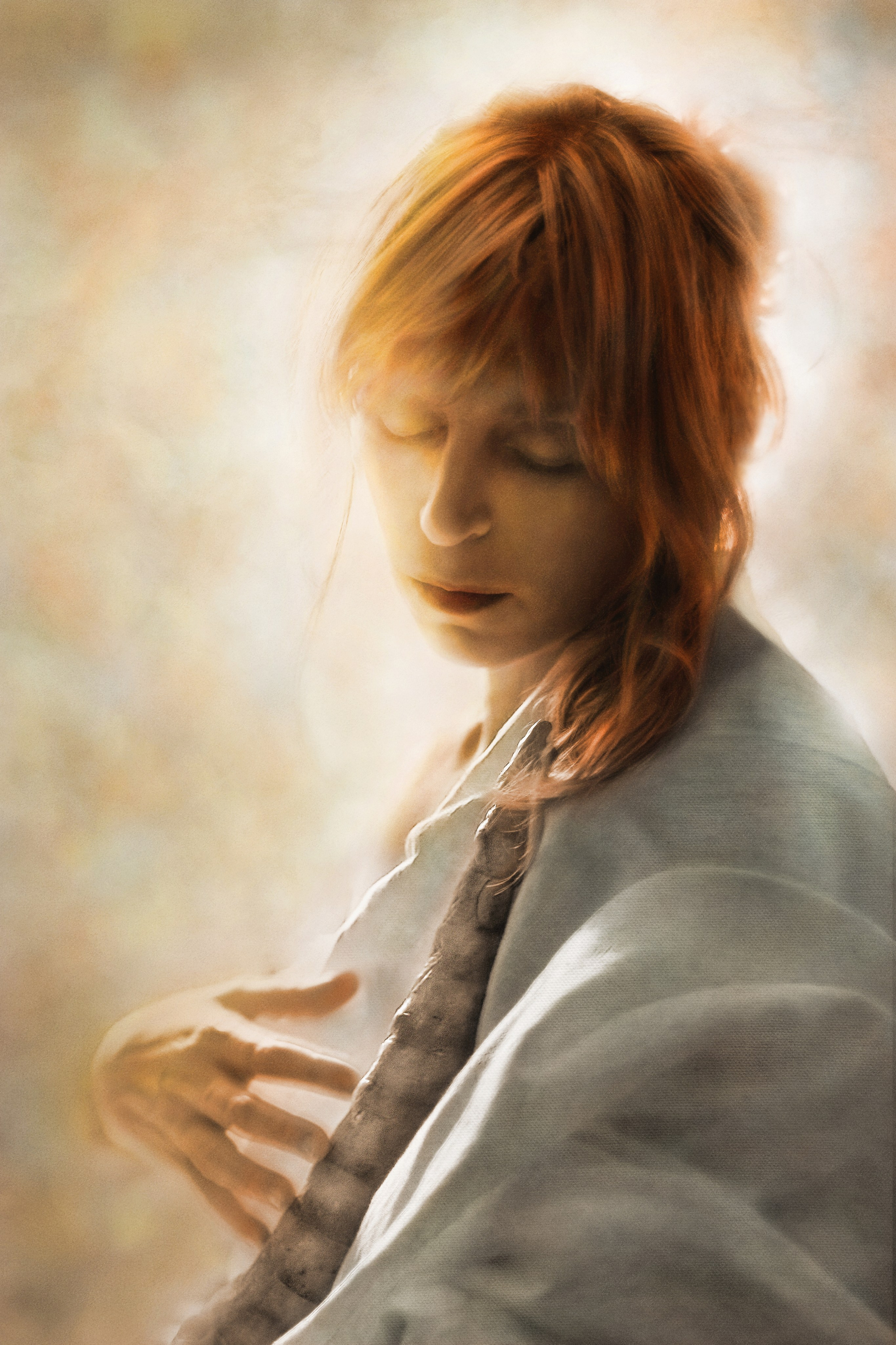 Фрагмент работы фотохудожника Андрея Фанг "Впитывая счастье"