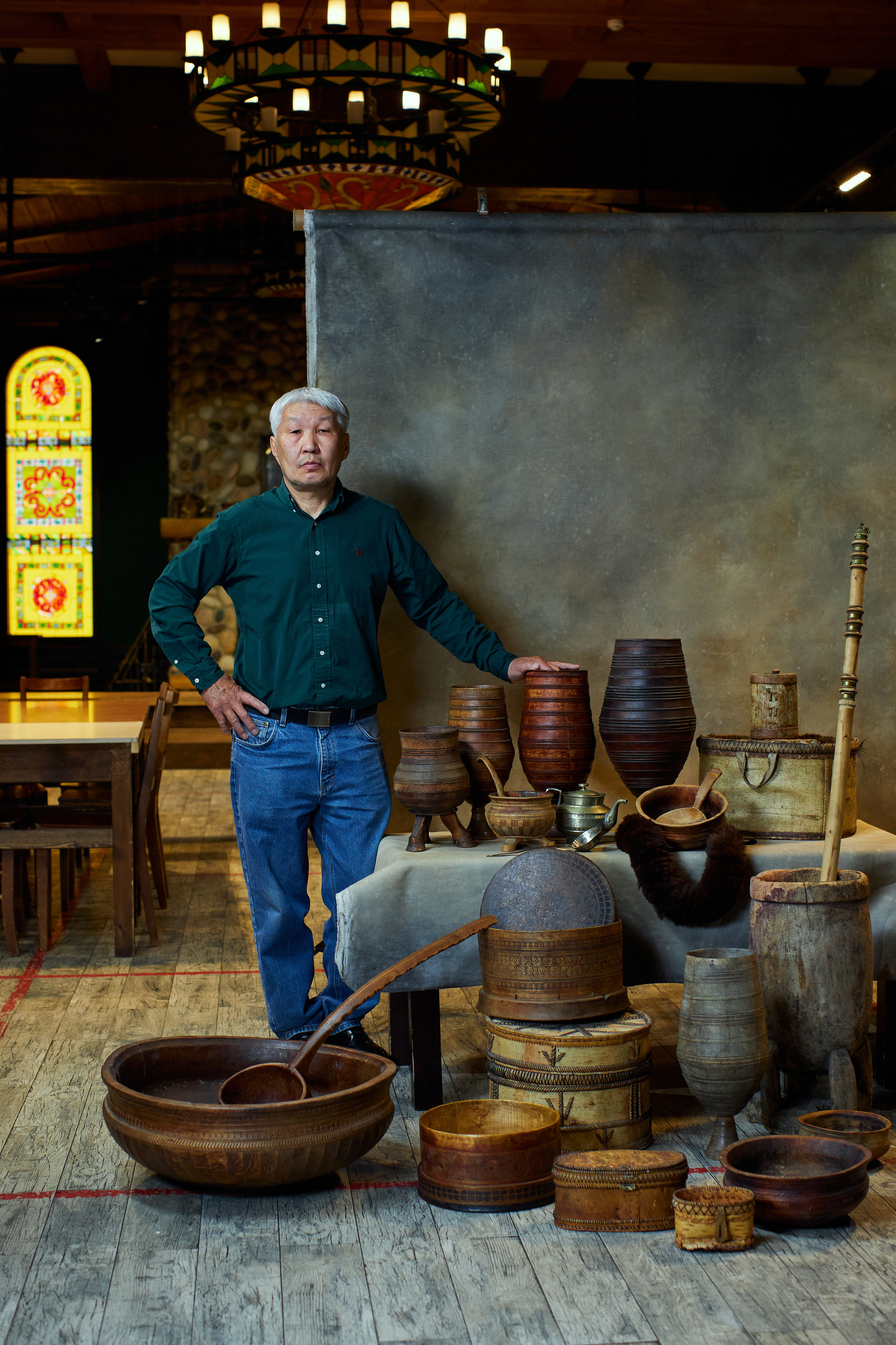 Презентационная фотосъемка коллекционера Егора Макарова. Фотограф и оператор Алексей Павлов Якутск