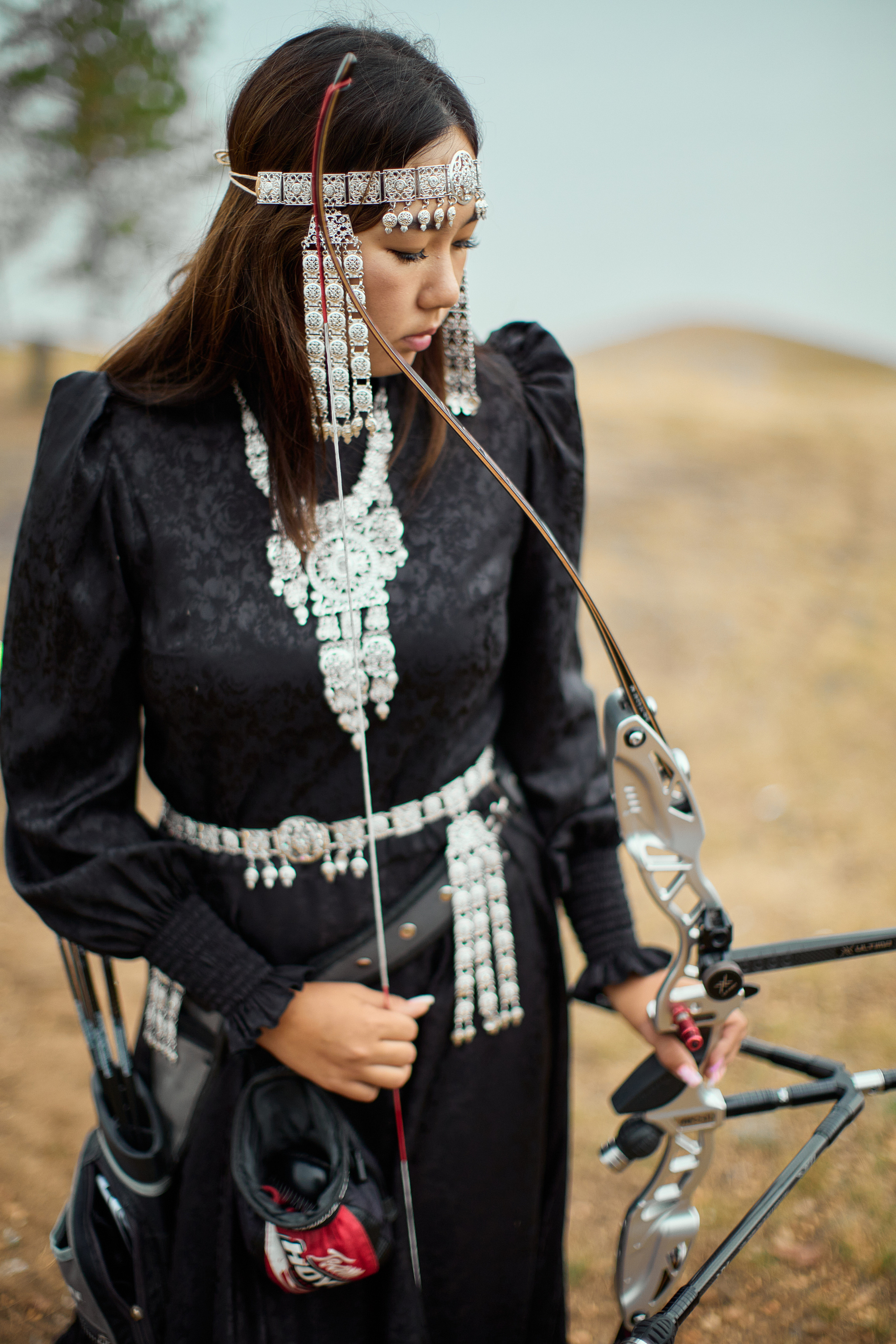 Фотосъемка для уличного баннера. Популяризация стрельбы из лука. Фотограф и оператор Алексей Павлов Якутск