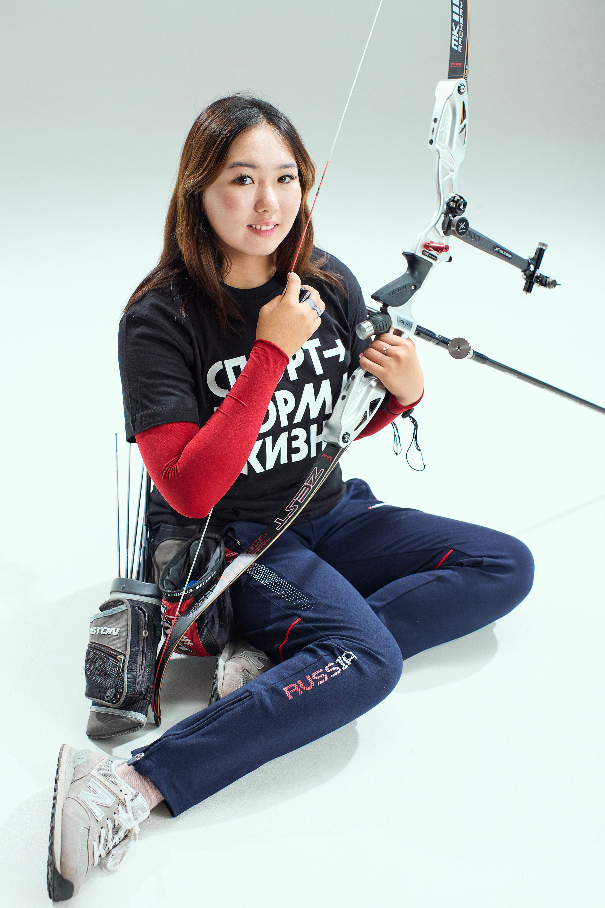 Фотосъемка для уличного баннера. Популяризация стрельбы из лука. Фотограф и оператор Алексей Павлов Якутск