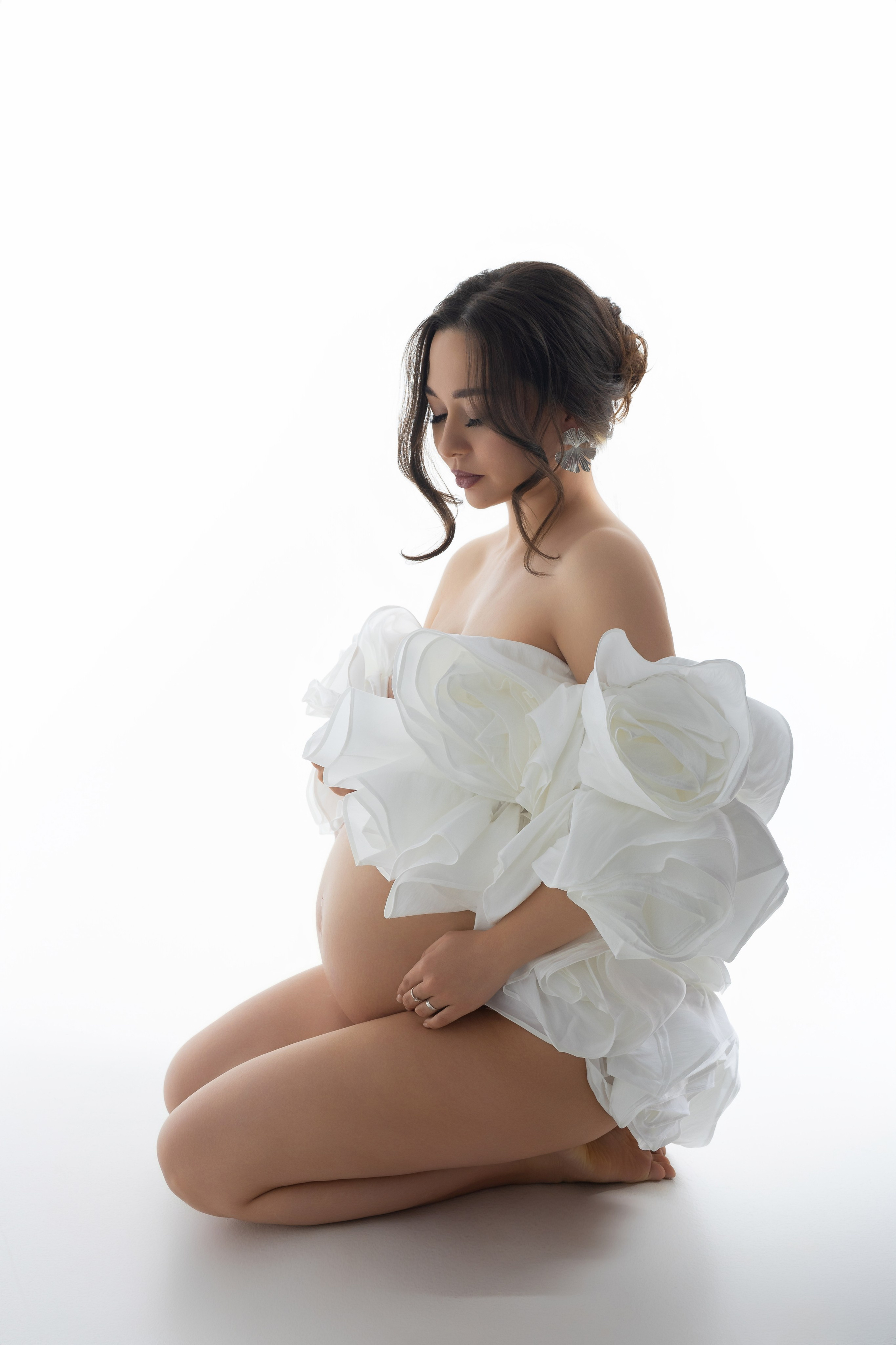 Съемочный гардероб. Фотограф беременности в Новосибирске Елена Загороднева