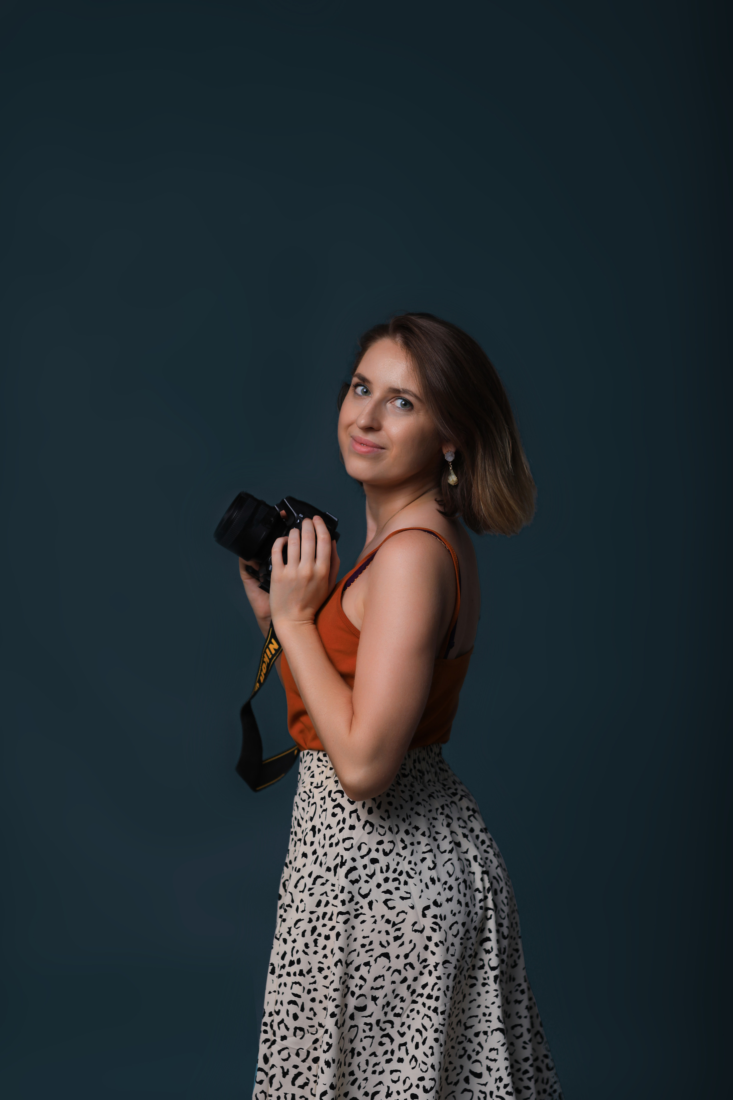 Деловая фотосессия для женщин в студии Москва