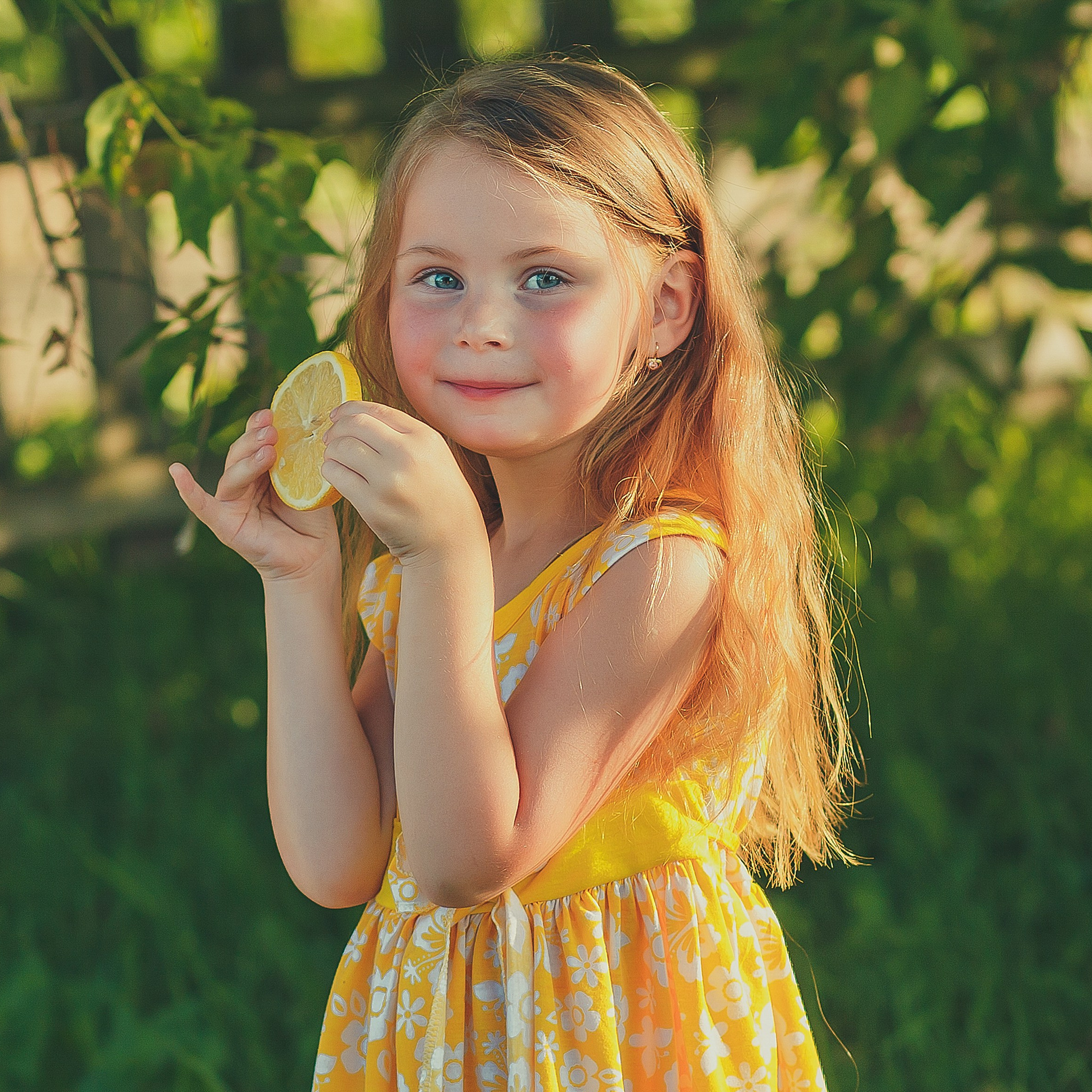 фотосессия на природе. детский портрет