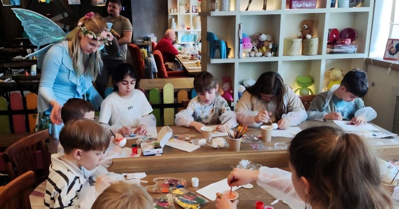 Аквагрим. Детская выездная фотостудия