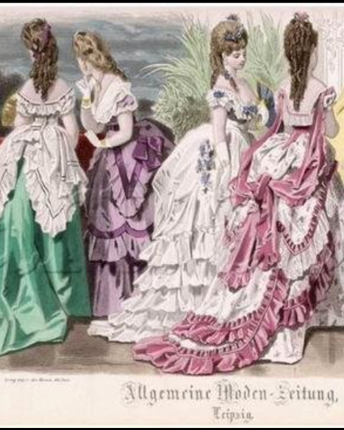 Кружева, оборки, банты, шляпки и ленточки романтичного стиля в одежде