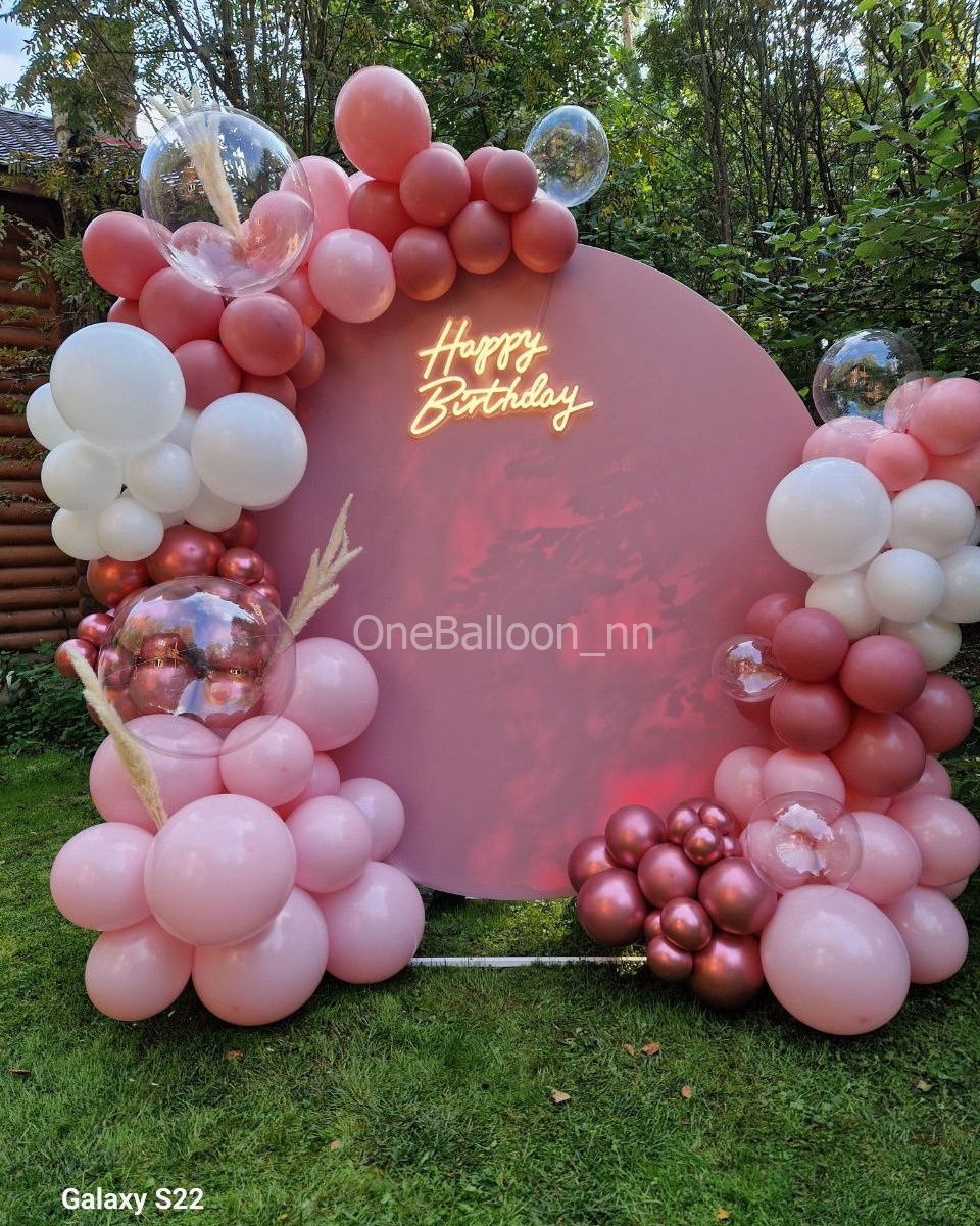 Фотозона свадьба день рождения. One Balloon Воздушные и гелиевые шары Фотозоны Нижний Новгород