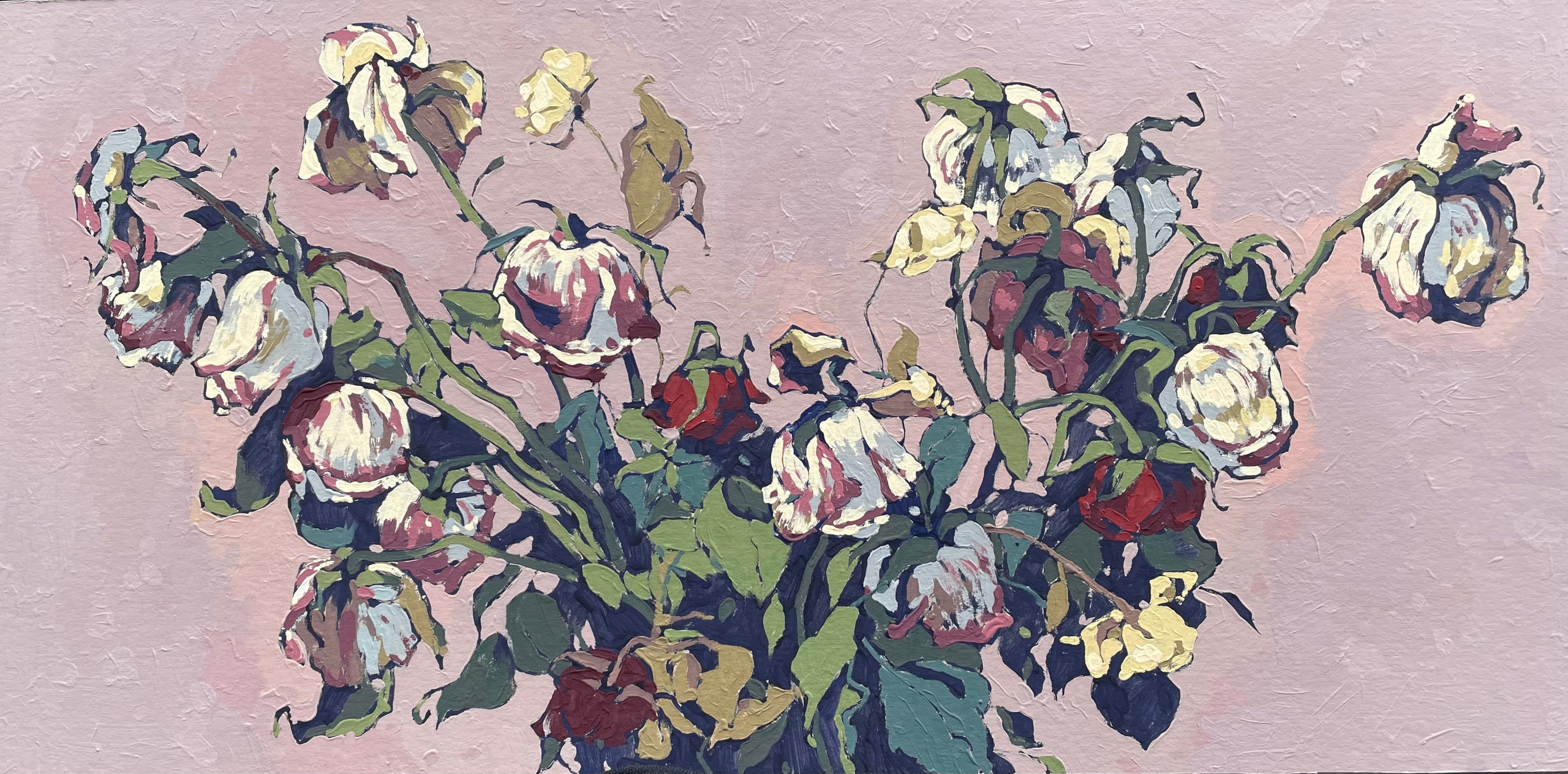 Цветы и натюрморты. Художница Лиза Владимирова