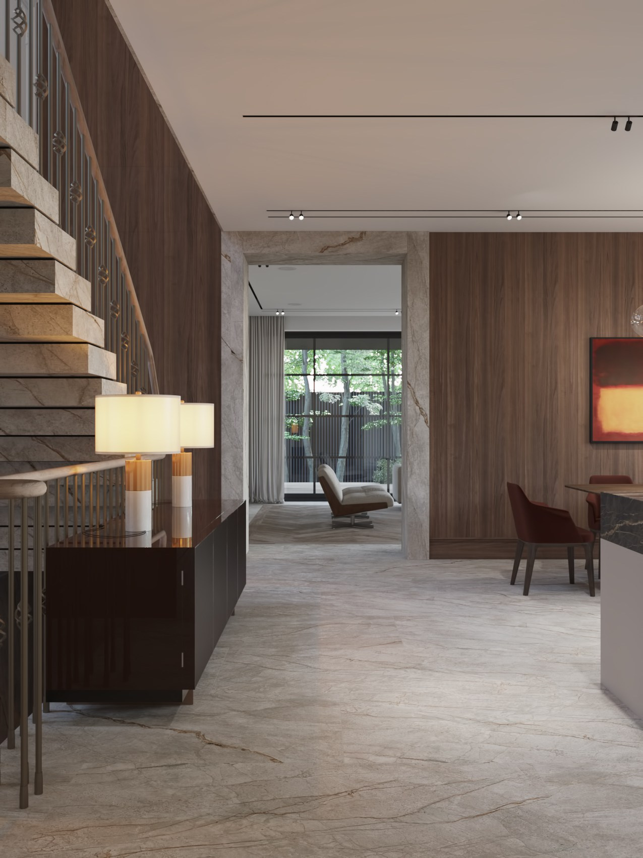 Резиденция Red House. Rezells Architects — дизайн жилых и коммерческих интерьеров