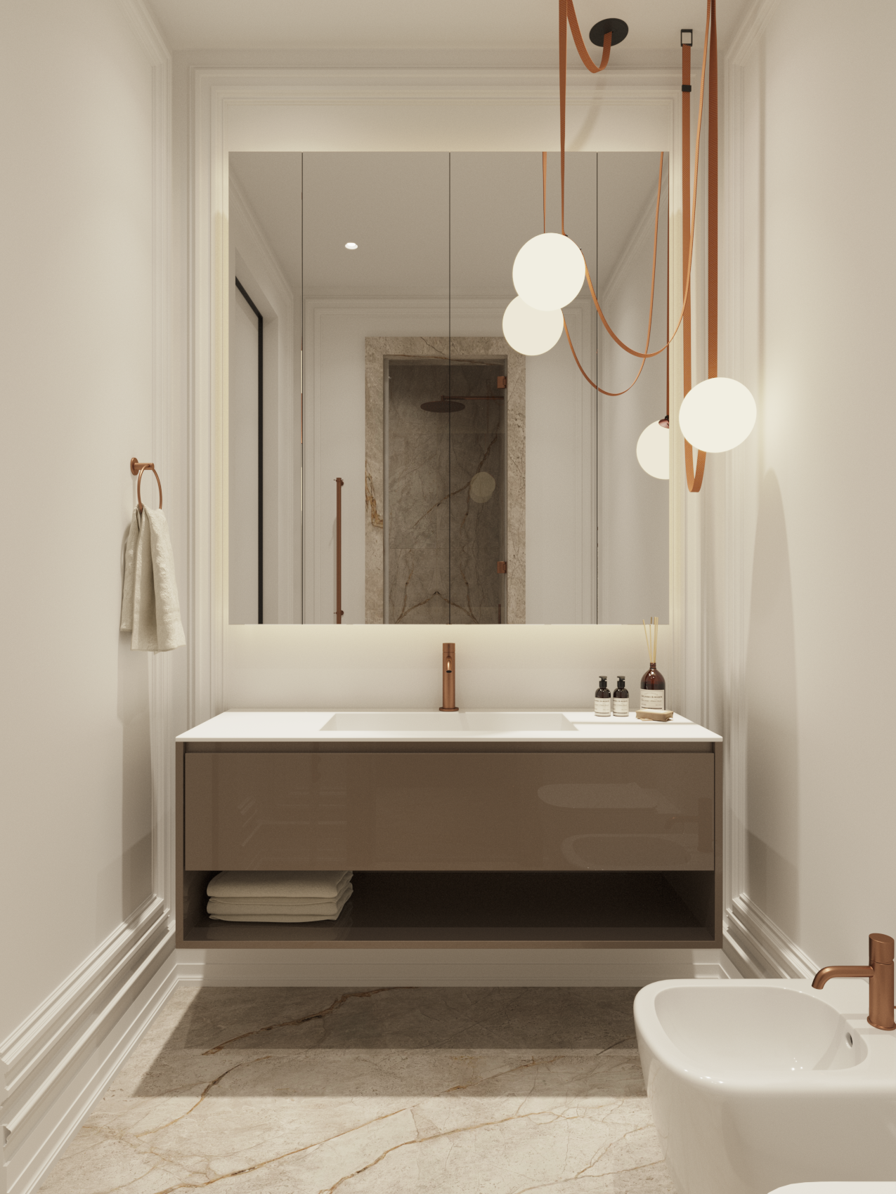 РЕЗИДЕНЦИЯ RED HOUSE / коттедж, 320 м². Rezells Architects — студия дизайна жилых и коммерческих интерьеров