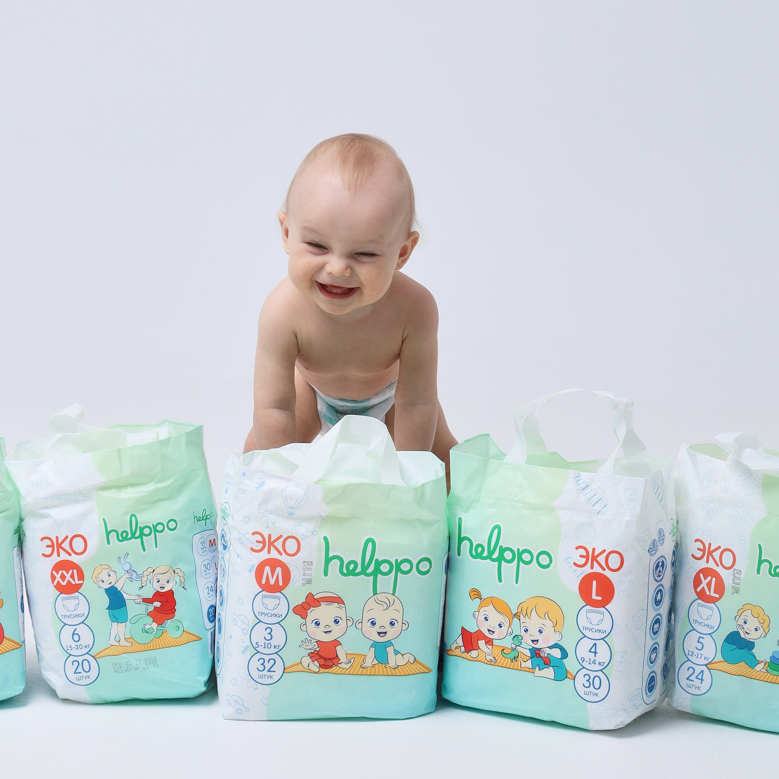 Предметная съемка детских товаров с акцентом на упаковку и дизайн для родителей.