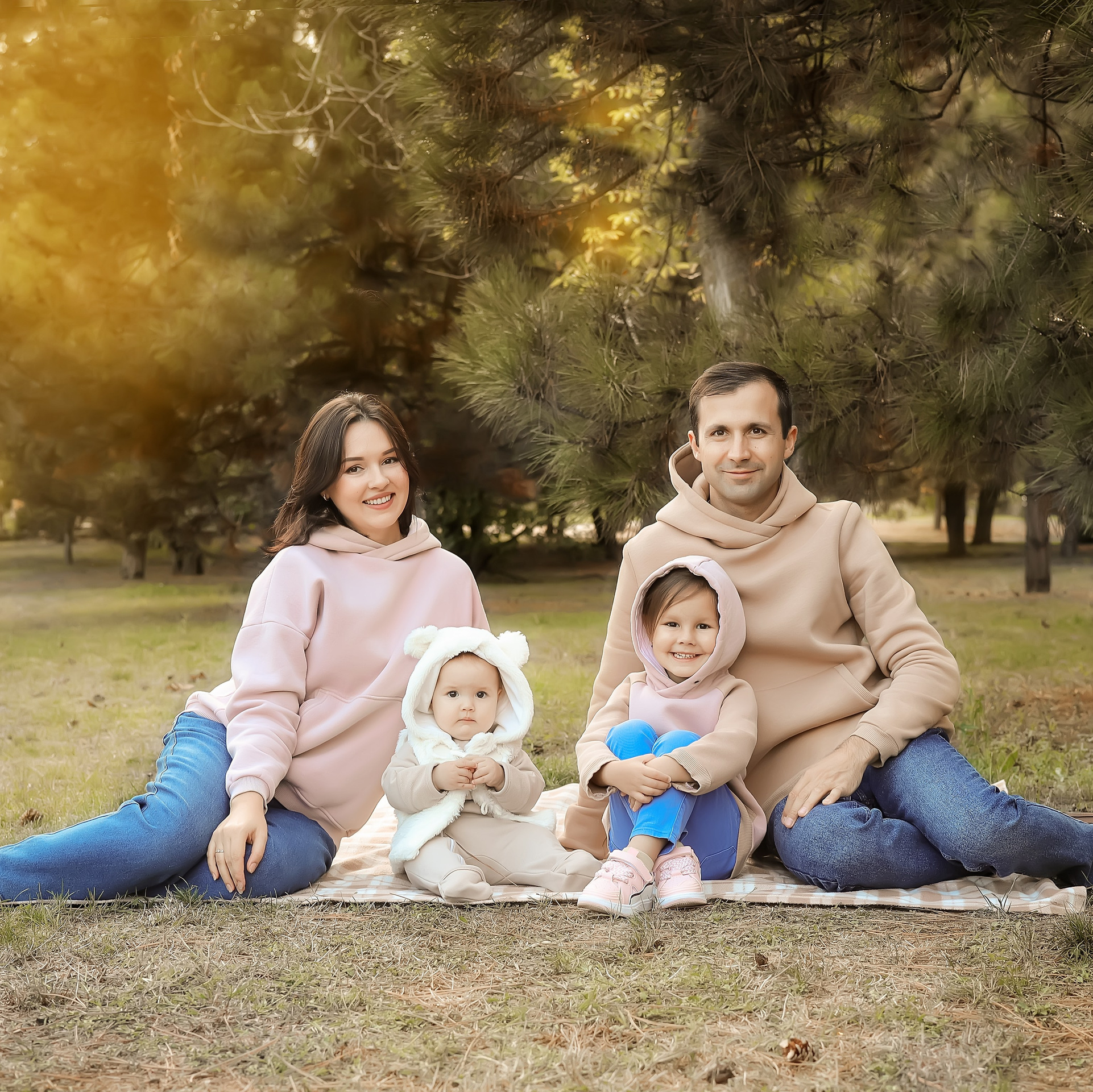 Семейная фотопрогулка в парке