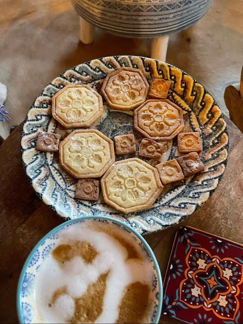 Форма для печенья № 3. Метлахская плитка парадных Санкт-Петербурга