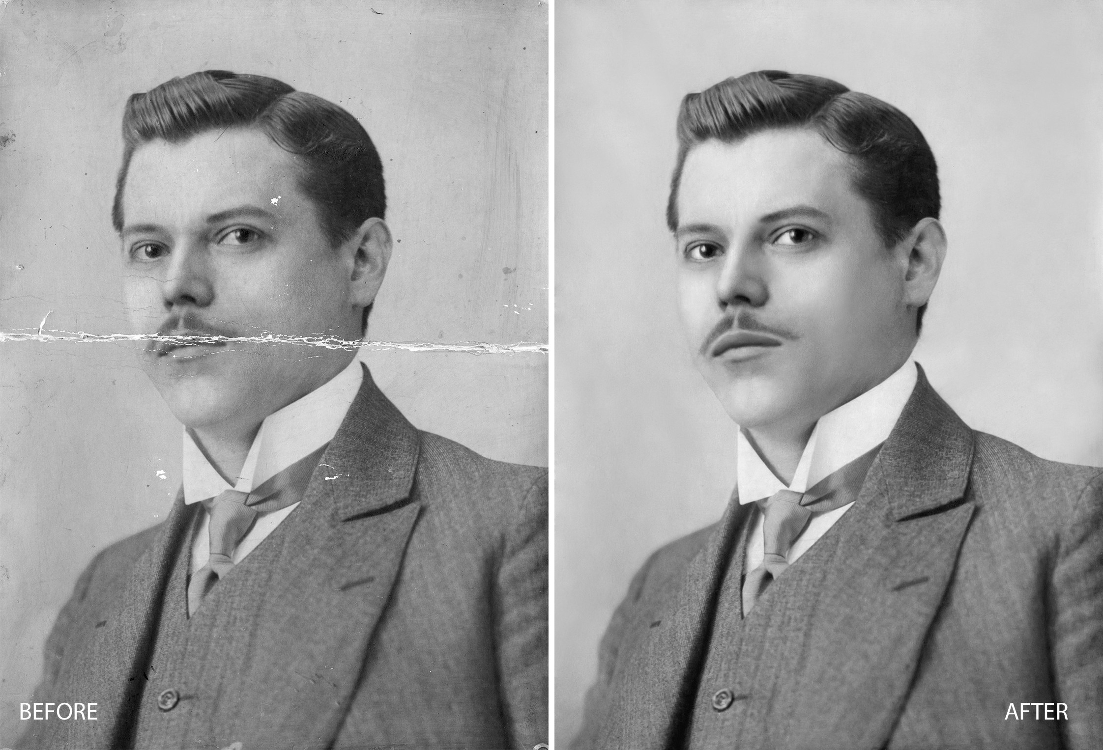 Восстановление фотографий. Ретушь и редактирование фотографий Мария Гор