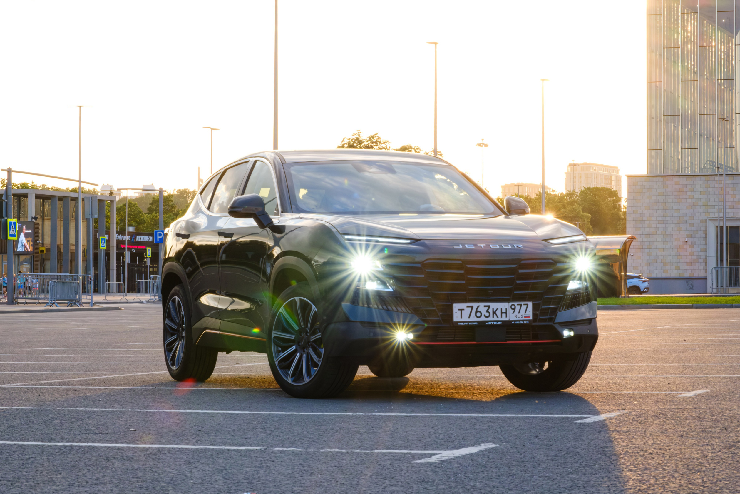 Jetour Dashing — стильный кроссовер с дерзким характером. Сайт фотографа Дмитрия Батенёва