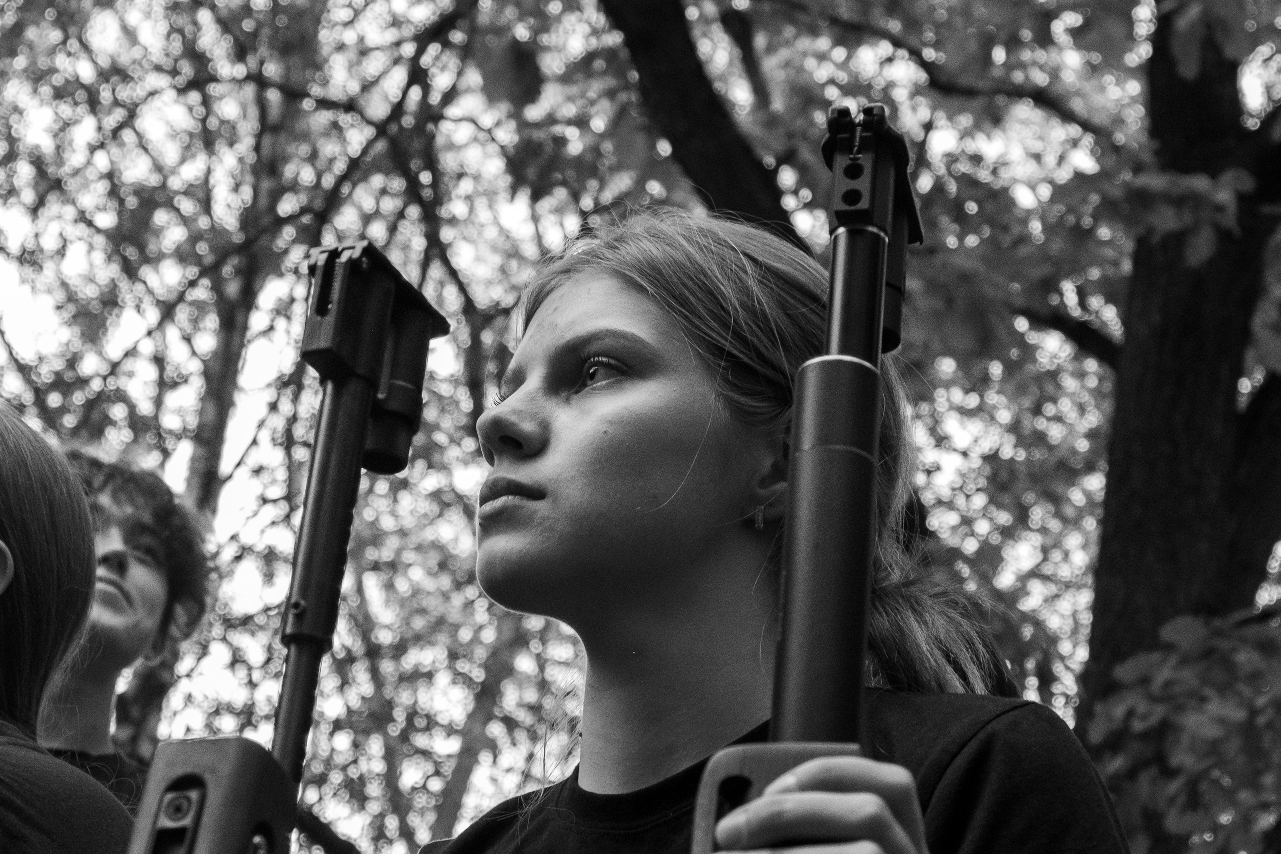 Black panthers. Documentary photographer, photojournalist based in Russia